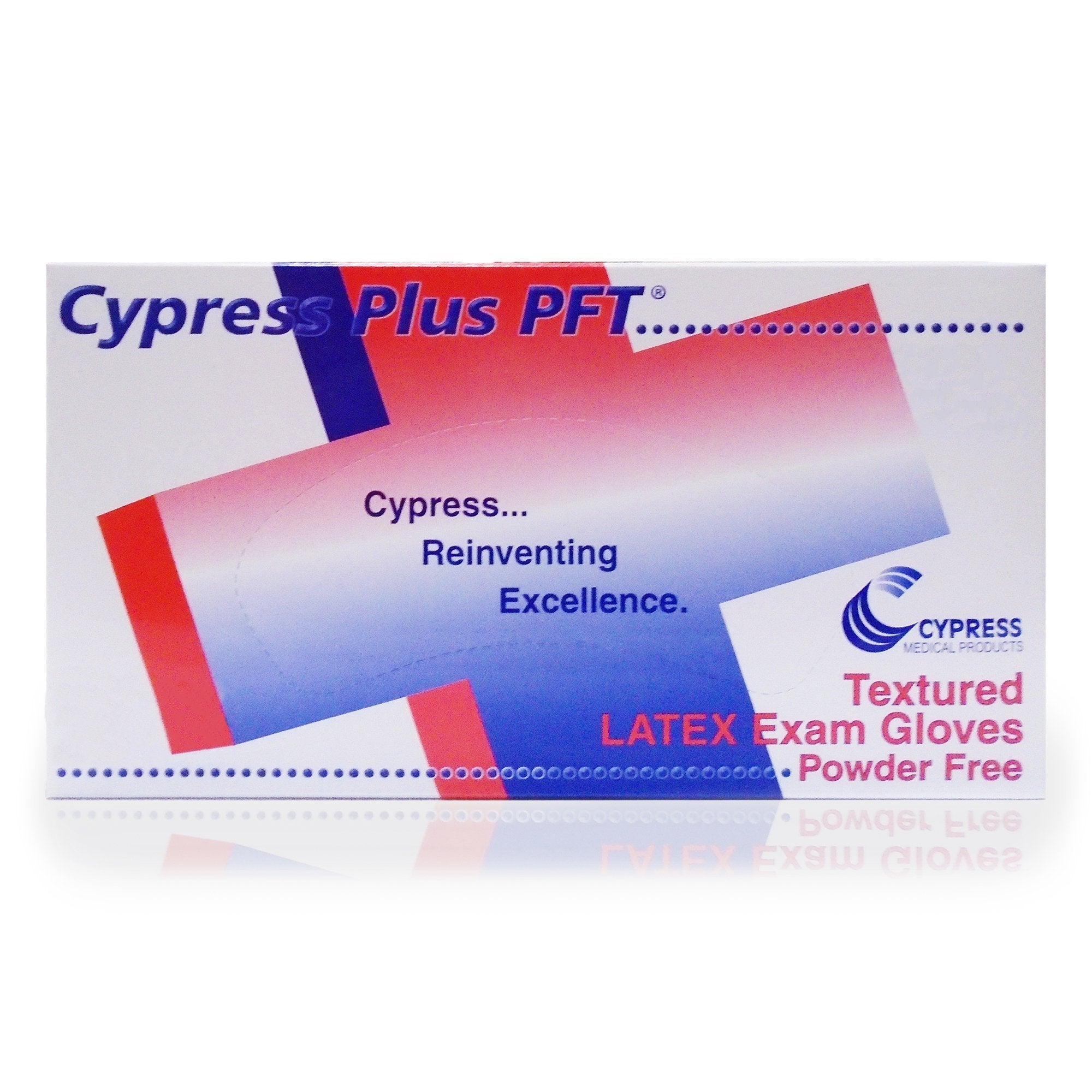 Cypress Plus® PFT Latex Standard Cuff Length Exam Glove, Extra Small, Ivory (10 Units)