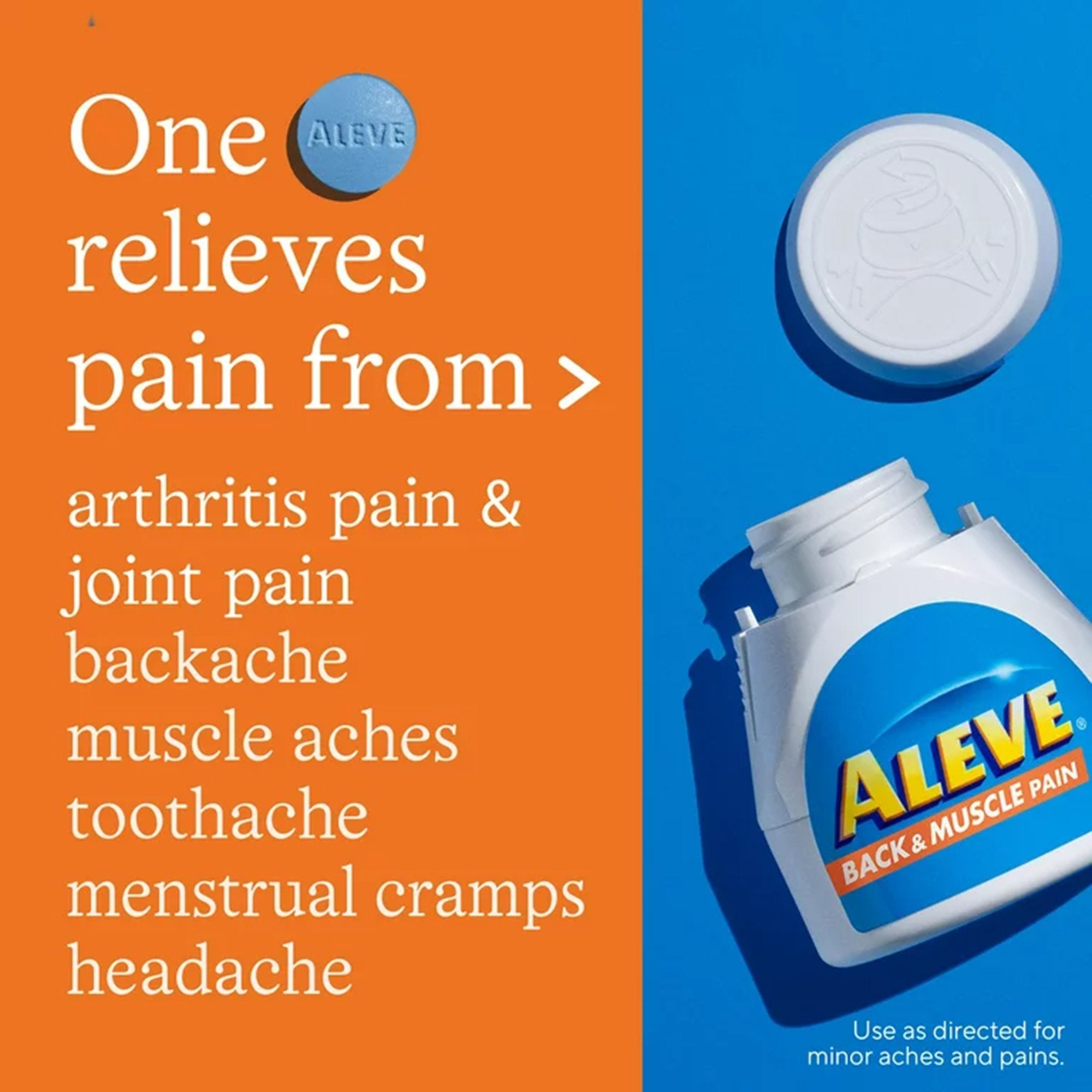 Aleve Back & Muscle Pain Tablets (1 Unit)