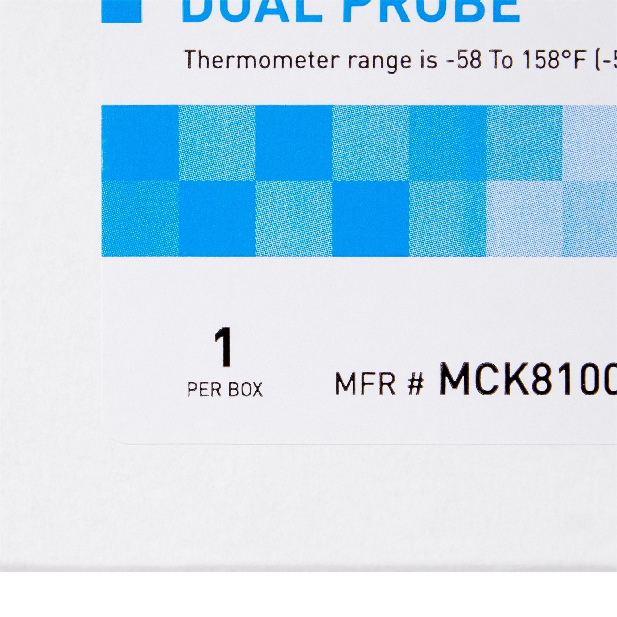 McKesson Refrigerator / Freezer Thermometer, Digital Display, -58° to +158°F (-50° to +70°C) (1 Unit)