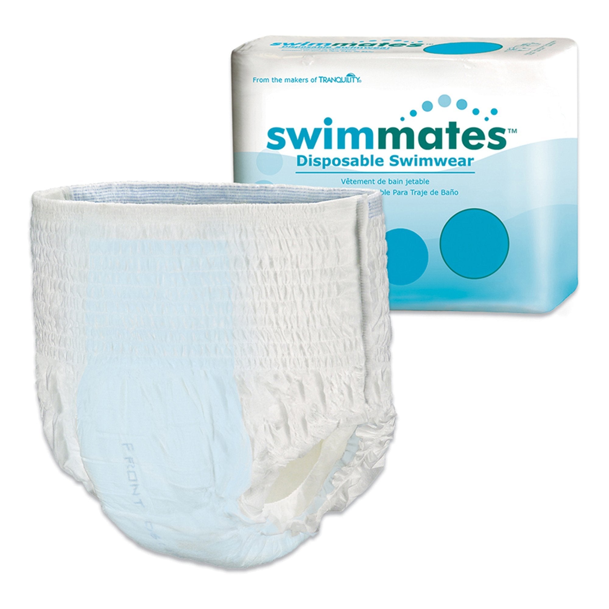 Swimmates™ Bowel Containment Swim Brief, Medium (80 Units)