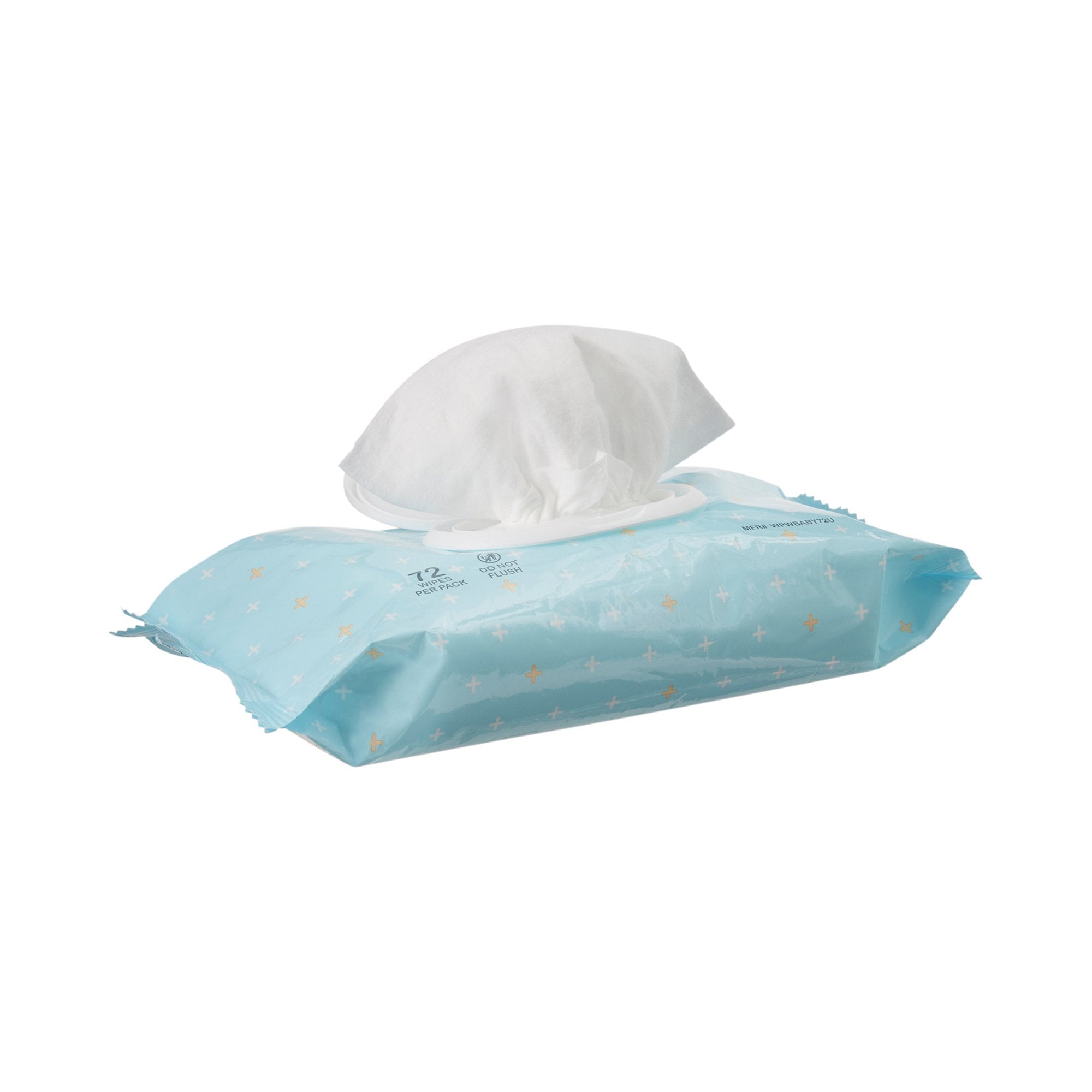 Baby Wipe McKesson Soft Pack Unscented 72 Count - image 2