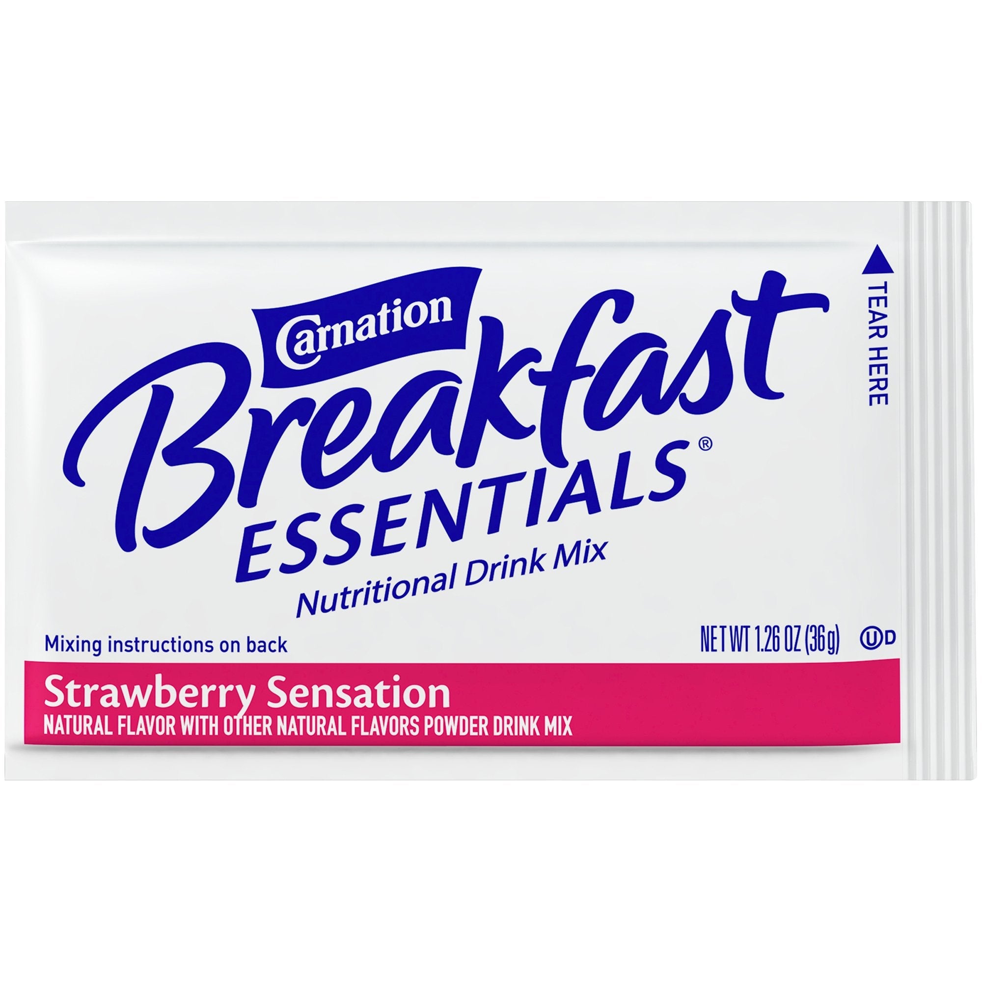 Carnation Breakfast Essentials® Strawberry Nutritional Drink (10 Units)