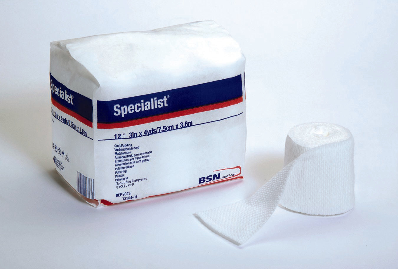 Specialist® White Cotton / Rayon Undercast Cast Padding, 2 Inch x 4 Yard (24 Units)