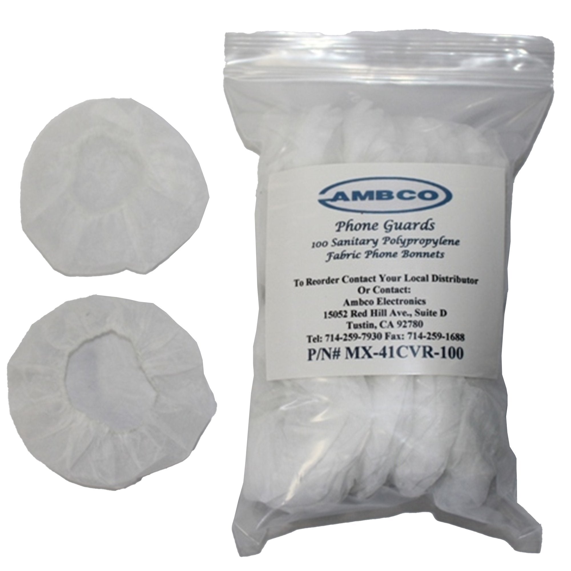 Ambco Sanitary Headset Cover for use with Maico MX-41/AR Audiometer Headset