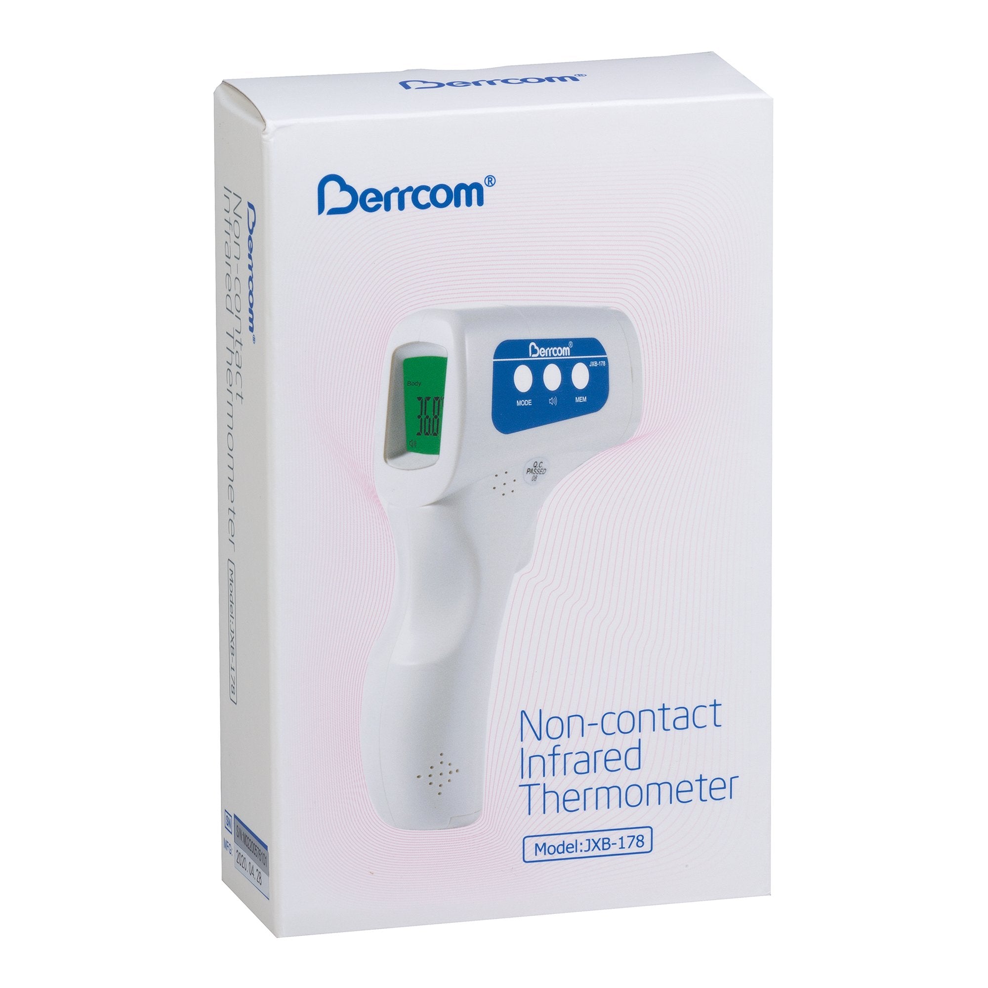 Non-Contact Skin Surface Thermometer Veridian Infrared Skin Probe Handheld - image 6
