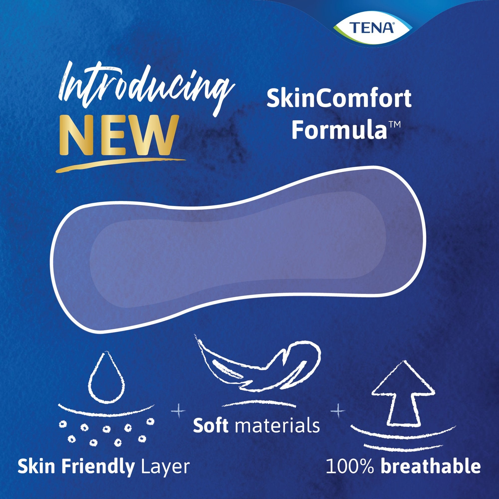 Tena® Intimates™ Maximum Bladder Control Pad, 13-Inch Length (56 Units)