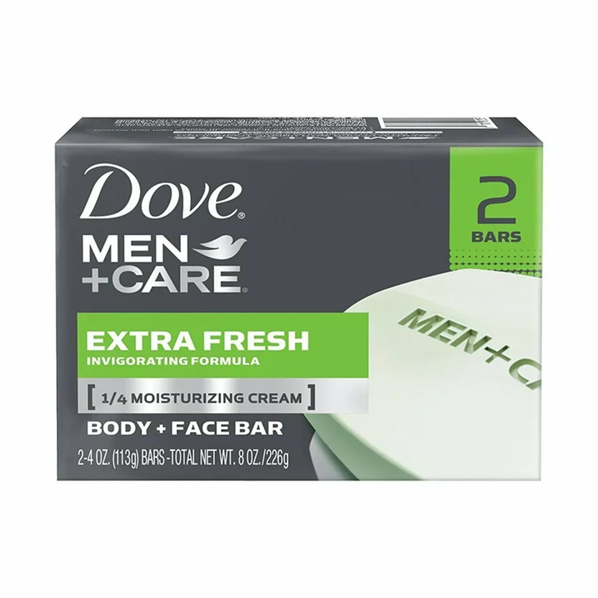 Soap Dove® Men+Care Bar 3.75 oz. Individually Wrapped Extra Fresh Scent (1 Unit)