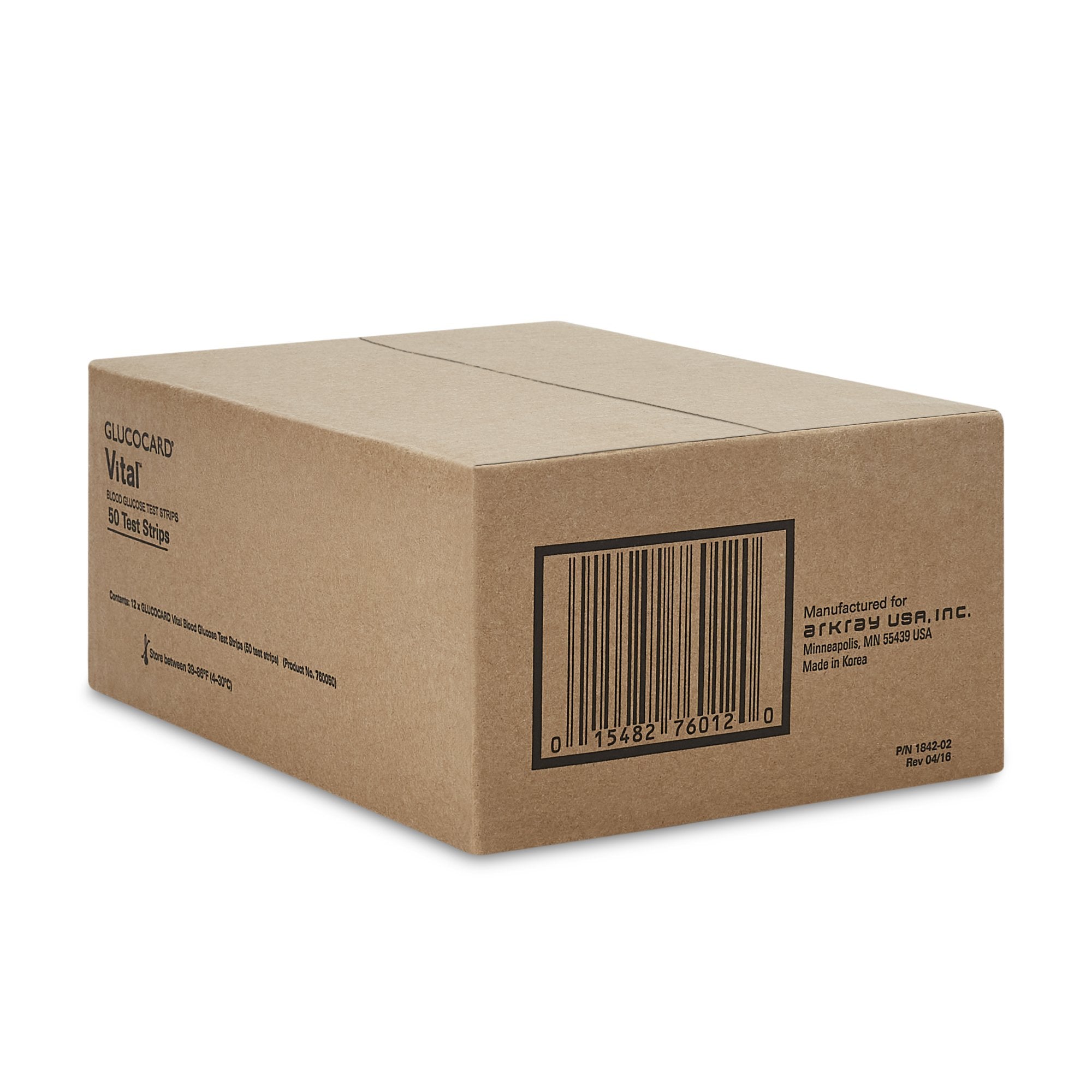 Blood Glucose Test Strips Glucocard® Vital™ 50 Strips per Pack For Glucocard Blood Glucose Monitoring Meter - image 5