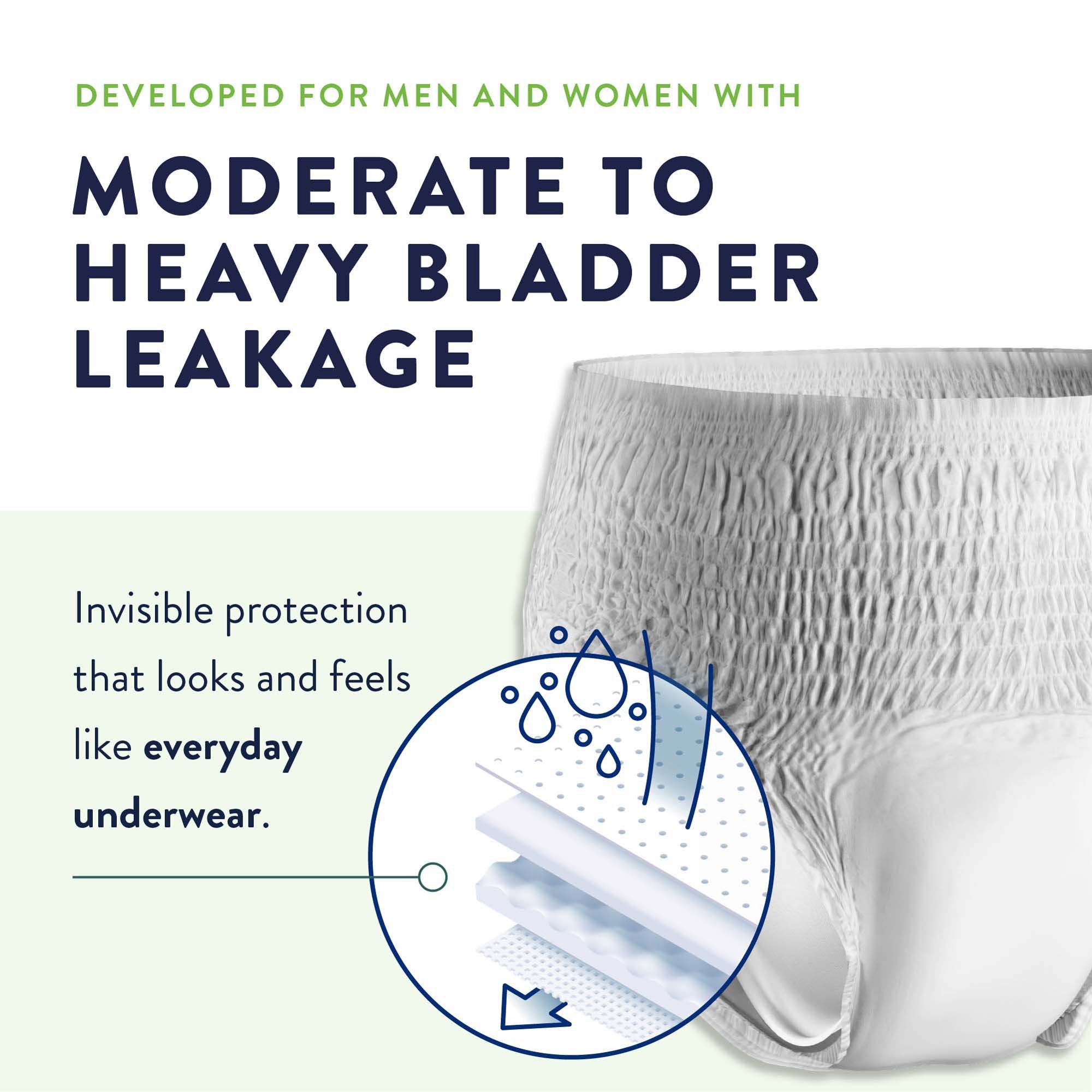 Absorbent Underwear Prevail® Per-Fit® Extra Pull On with Tear Away Seams Adult 2X-Large Unisex Disposable Heavy Absorbency - image 5