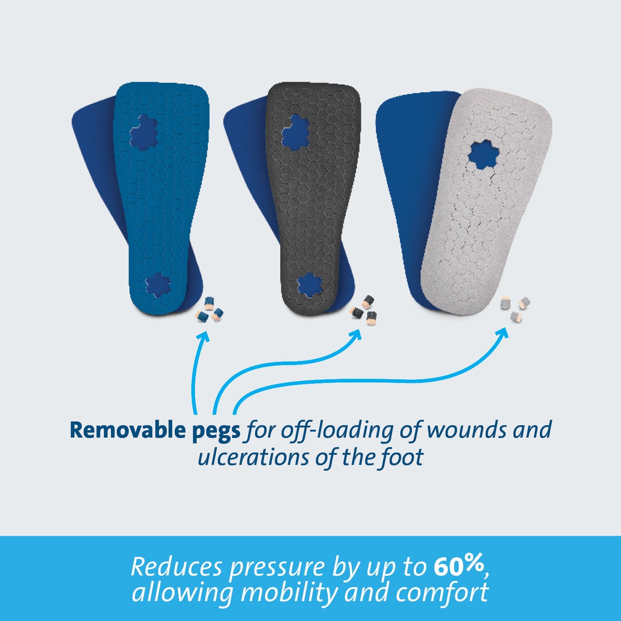 Darco International PegAssist™ Insole, Extra Large (1 Unit)