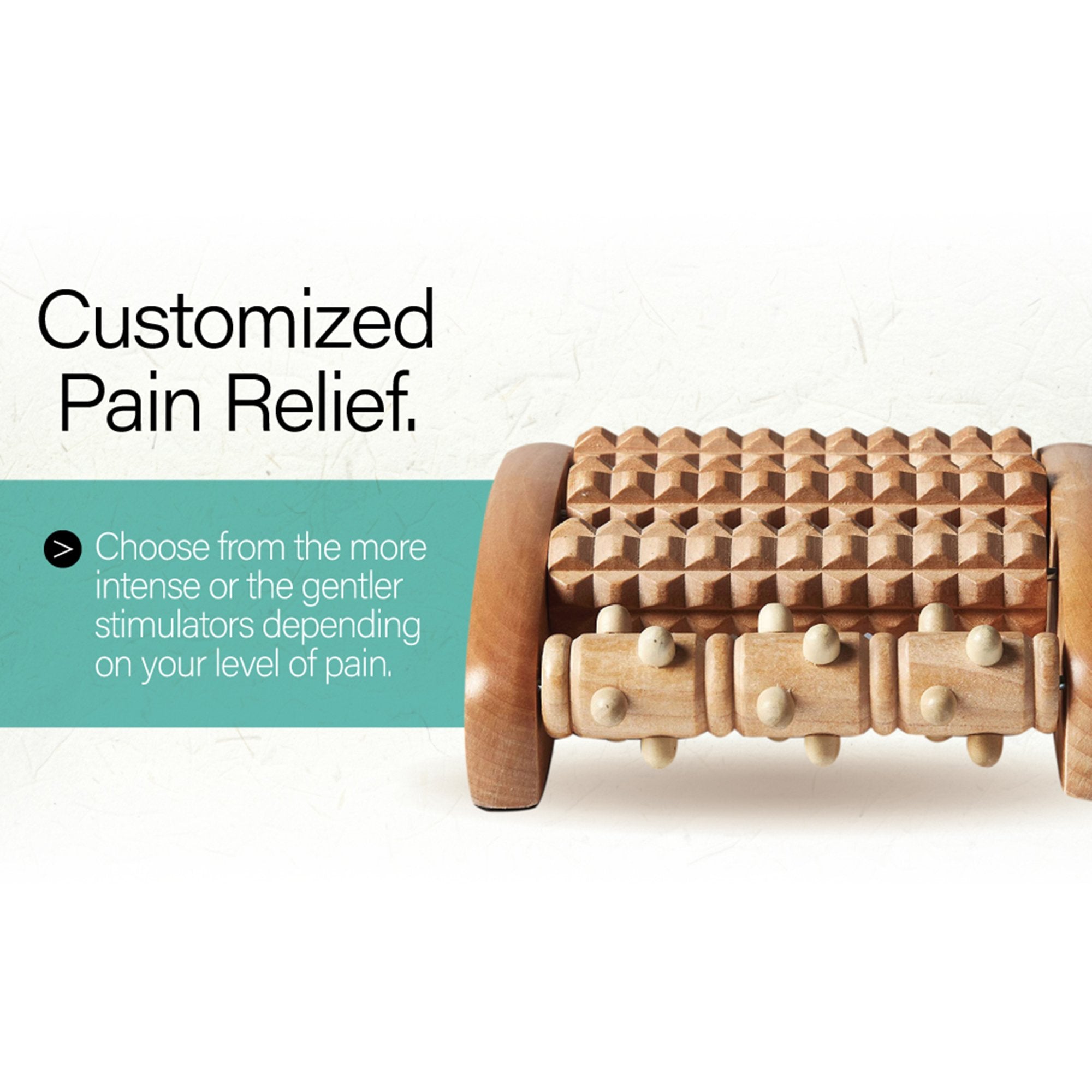 Kanjo Acupressure Foot Pain Relief Multi-Roller (1 Unit)