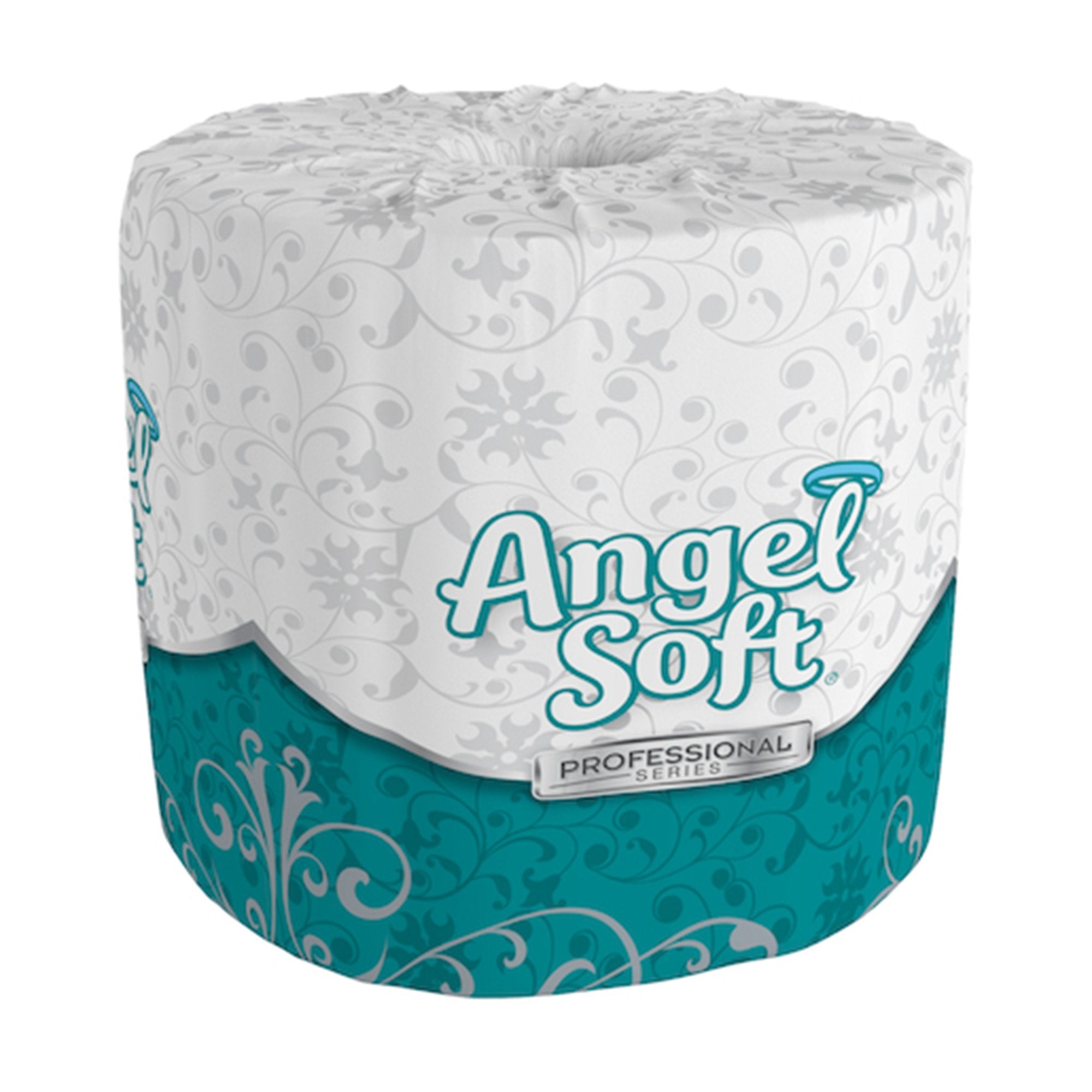 Angel Soft® Ultra Professional Series Toilet Paper, Soft, Absorbent, 2-Ply, White (1 Unit)