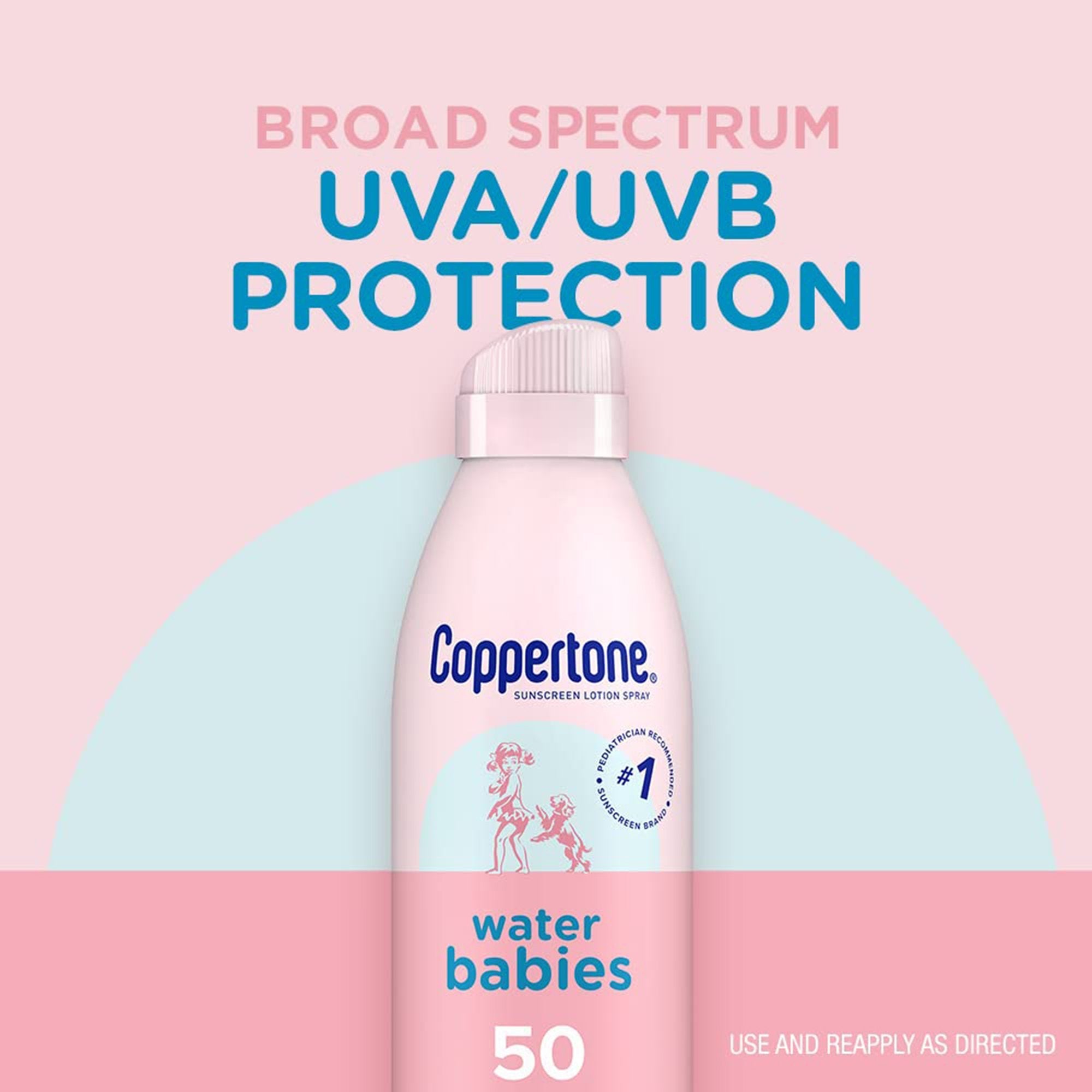 Coppertone® Water Babies Sunscreen Spray, SPF 50 (1 Unit)