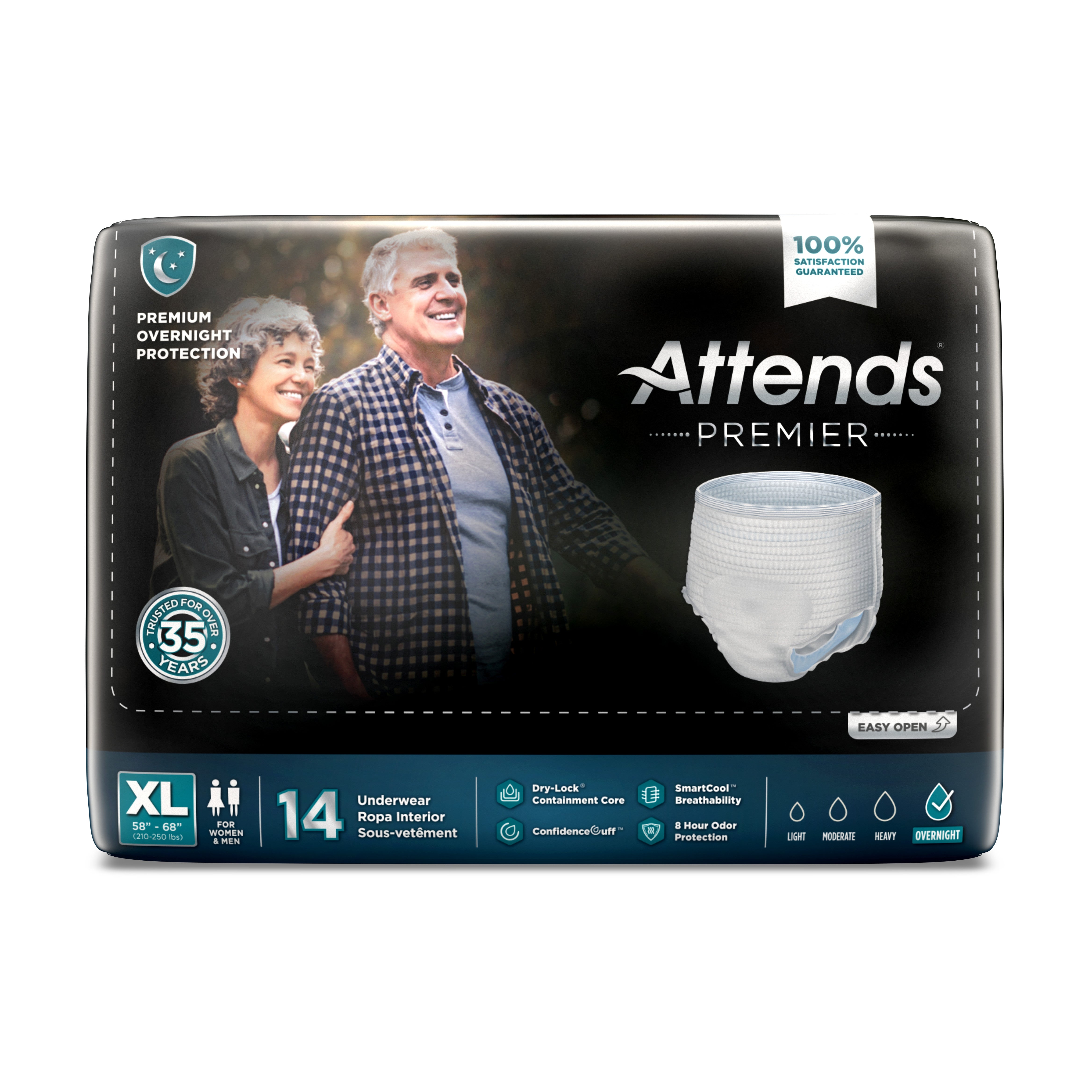 Attends® Premier Underwear XL - Ultra Absorbent Incontinence Briefs