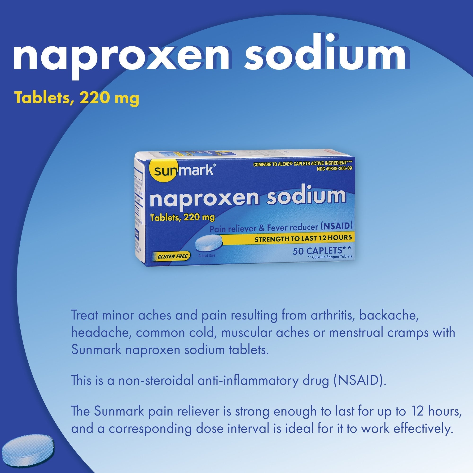 sunmark® Naproxen Sodium Pain Relief (1 Unit)