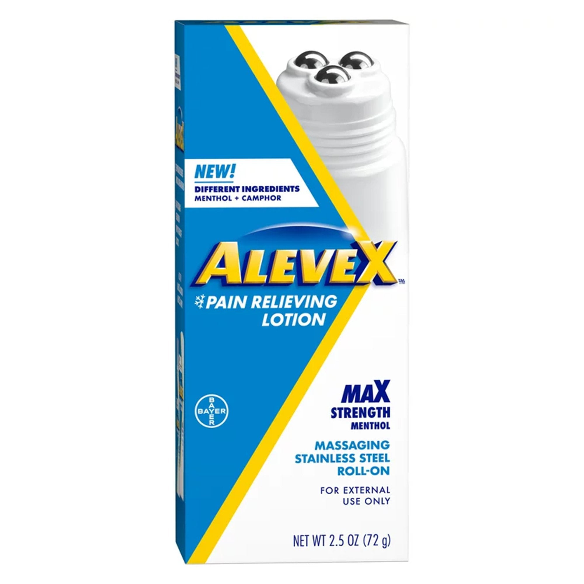 Aleve X Pain Relieving Lotion Max Strength Menthol, 2½-ounce roll-on bottle (1 Unit)