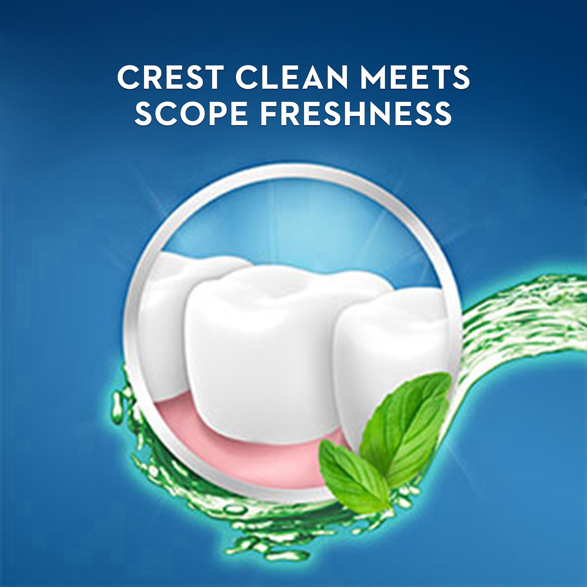 Mouthwash Crest® Scope® Classic 1.2 oz. Original Mint Flavor - image 6