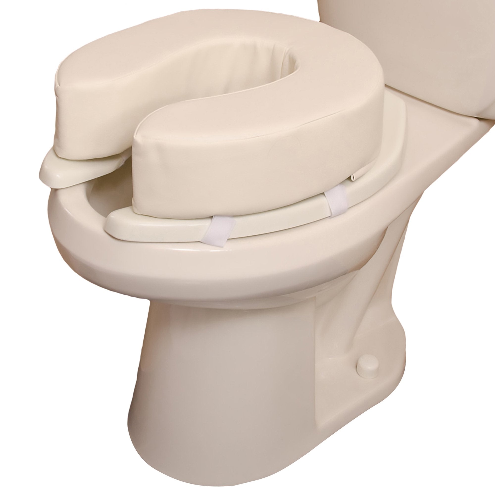 DMI® Vinyl Toilet Seat Cushion, 4 Inch Height (1 Unit)