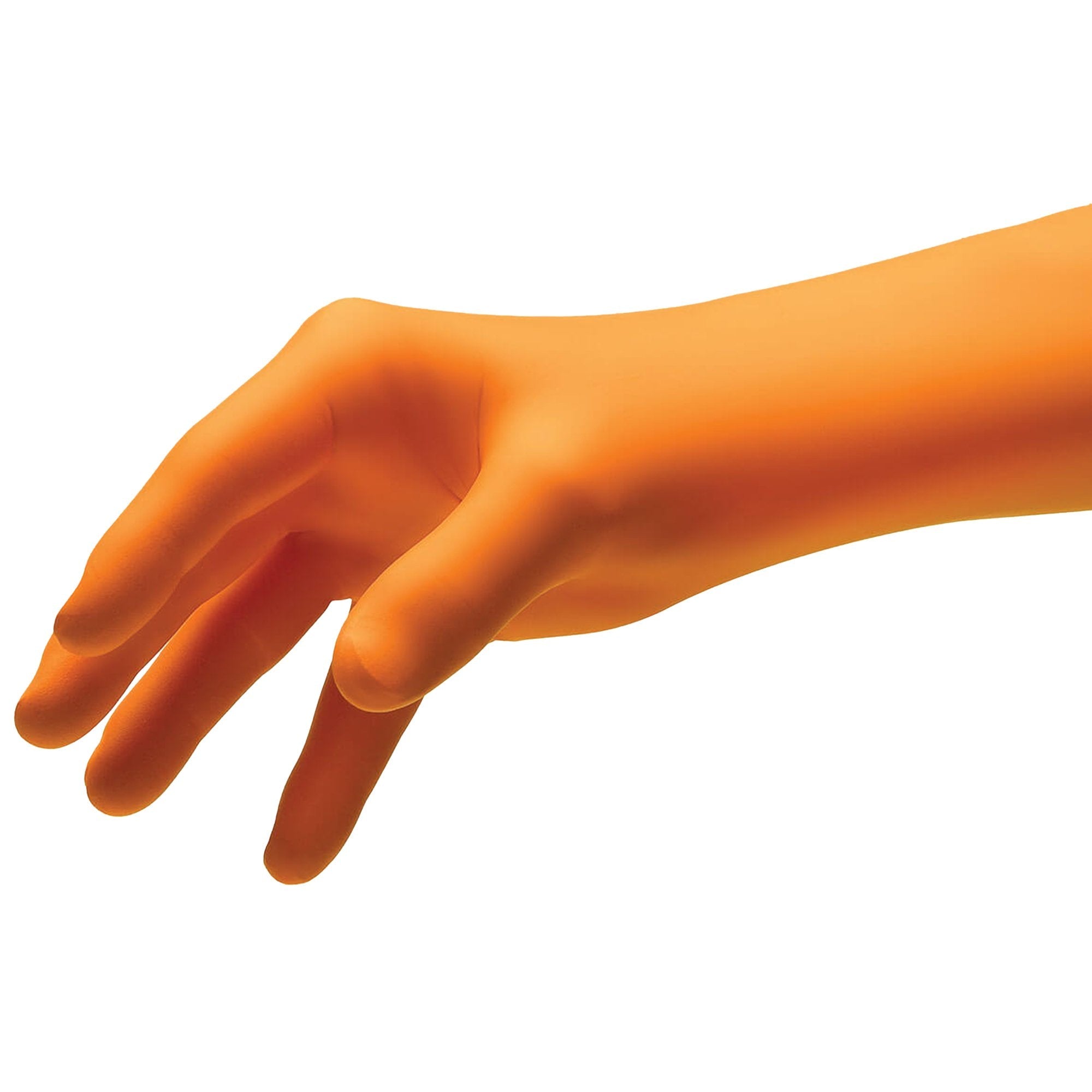 NitriDerm® Ultra Orange™ Exam Glove, Medium, Orange (100 Units)