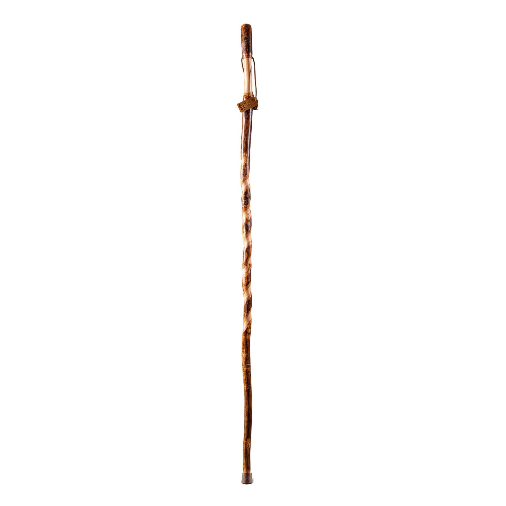 Brazos™ Twisted Hickory Rustic Walking Stick, 55-Inch Height (1 Unit)