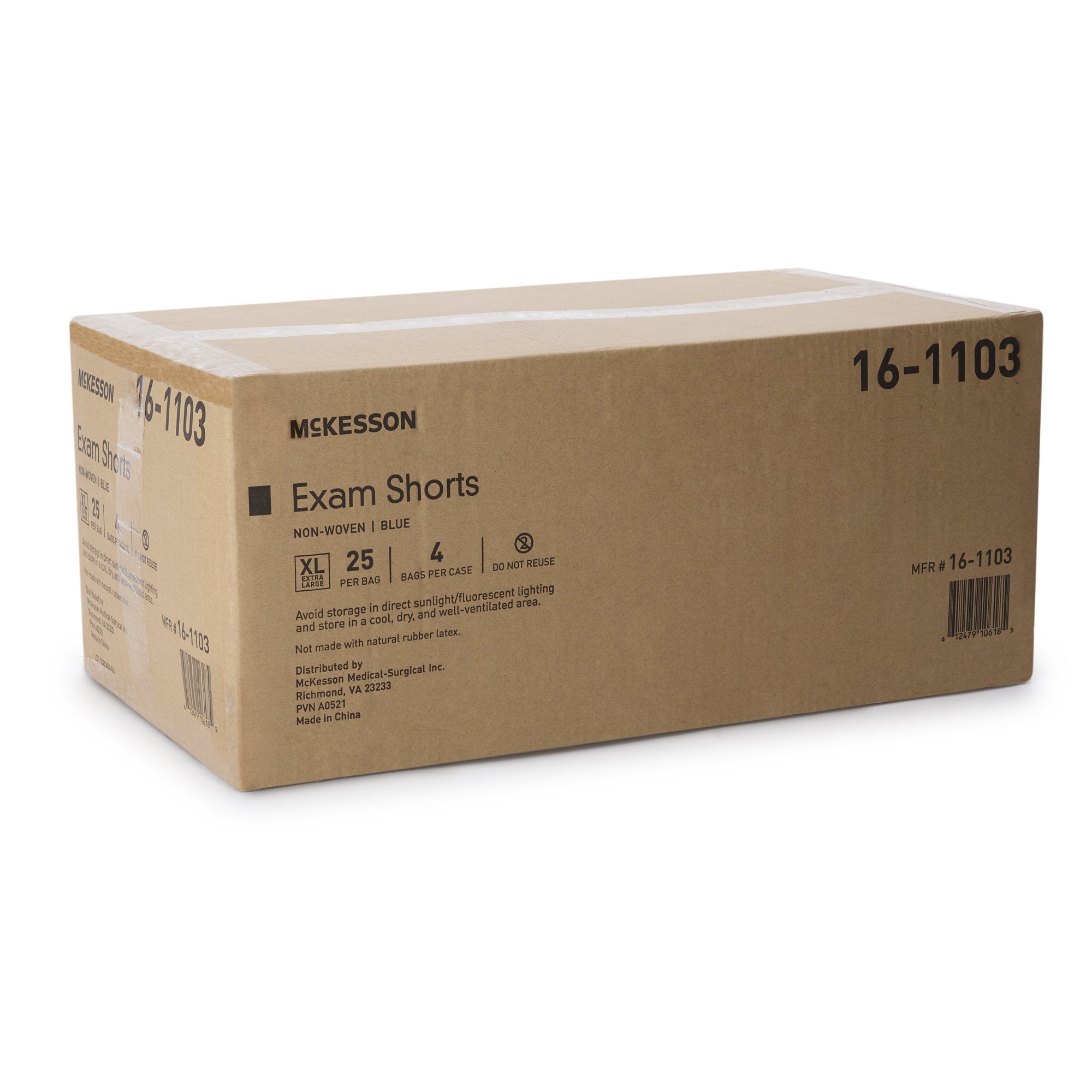 McKesson Patient Exam Shorts, X-Large (25 Units)