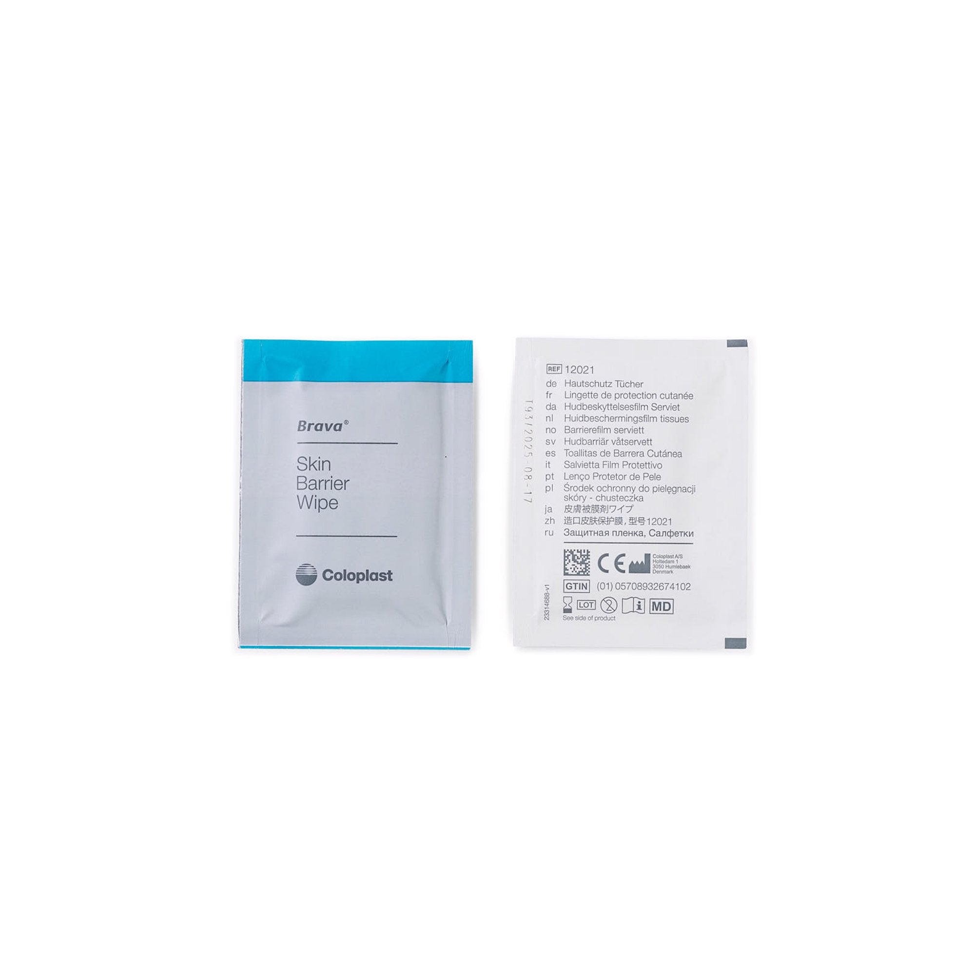 Brava Coloplast Skin Barrier Wipes (30 Units)