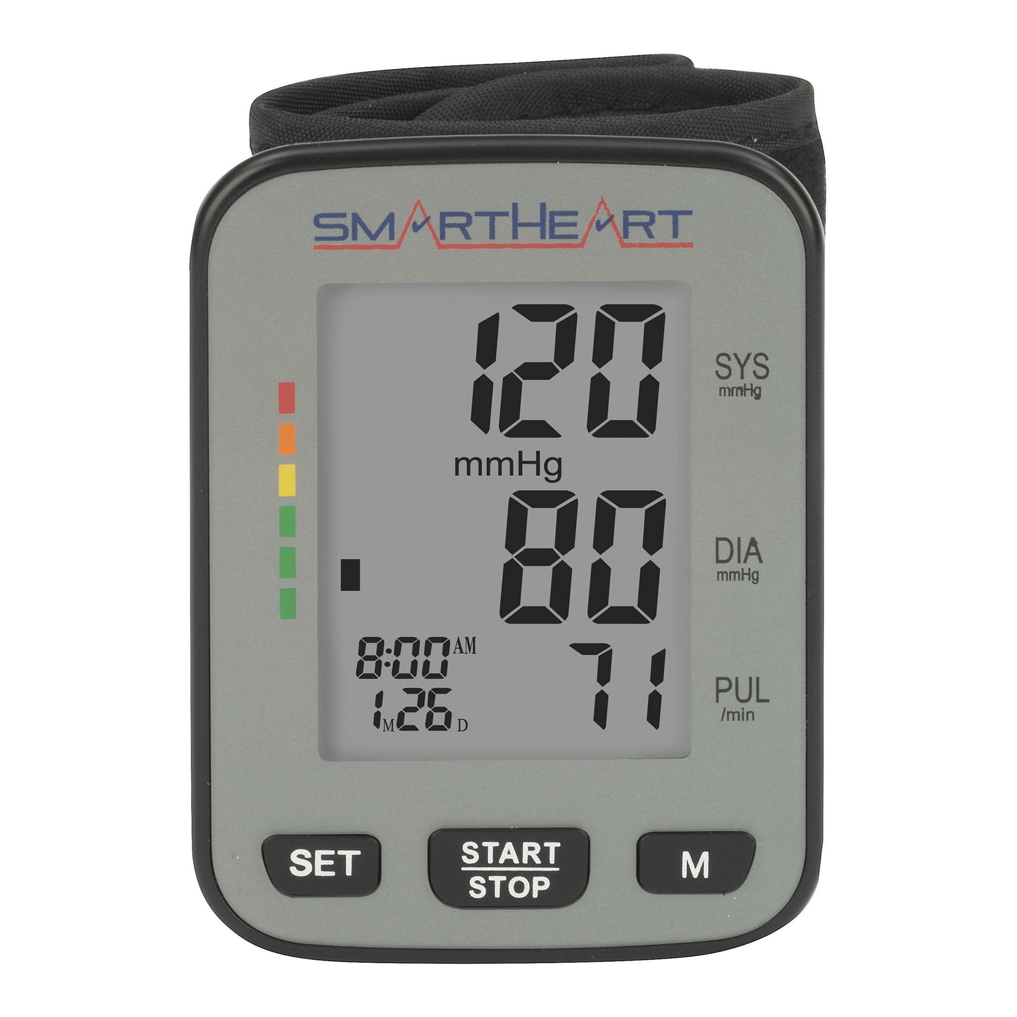 SmartHeart Premium Talking Wrist Blood Pressure Monitor (1 Unit)