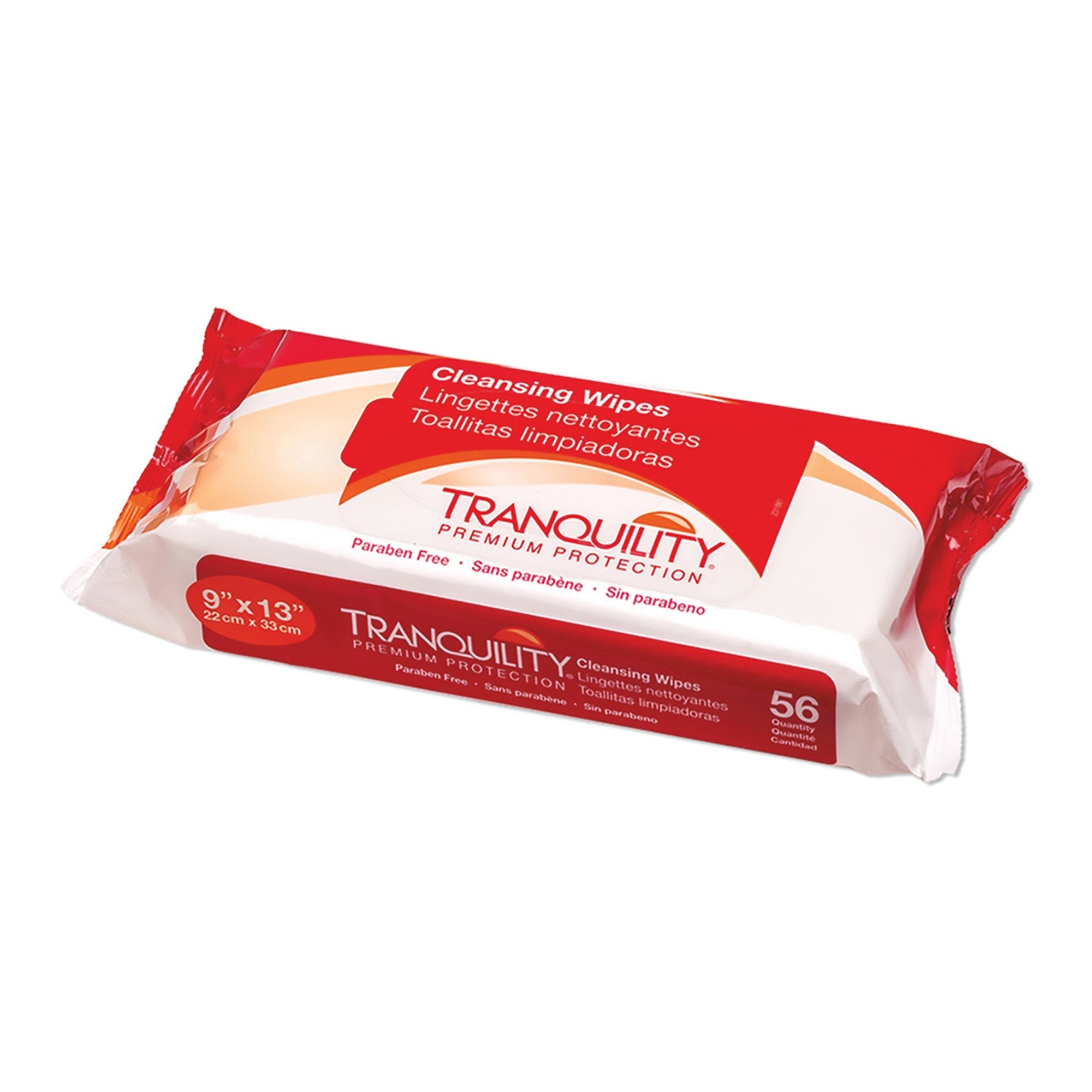 Tranquility Personal Wipes: Aloe & Vitamin E Enriched - Soft, Scented, 56 Ct