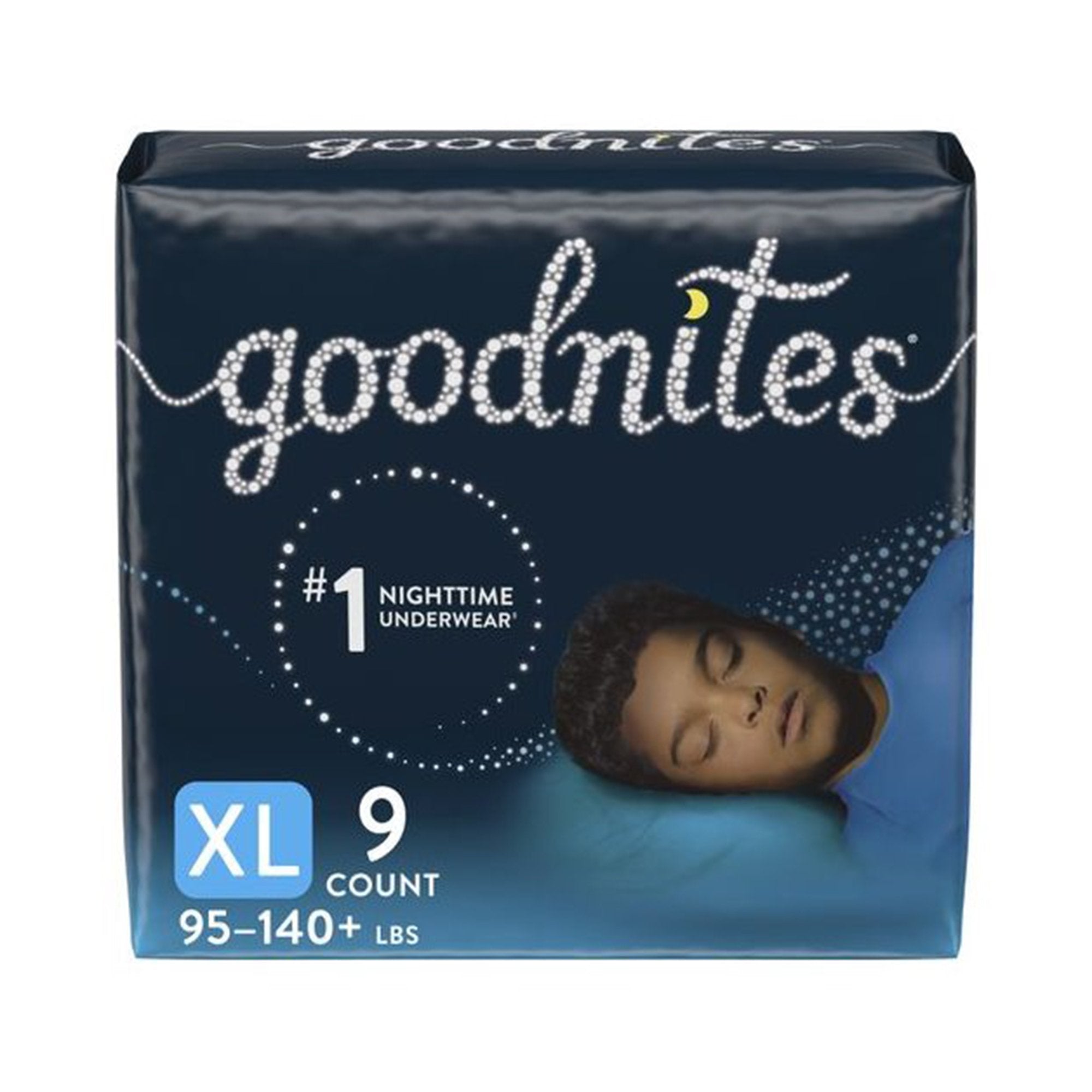 Goodnites® Boys Heavy Absorbency Nighttime Underwear, X-Large (36 Units)