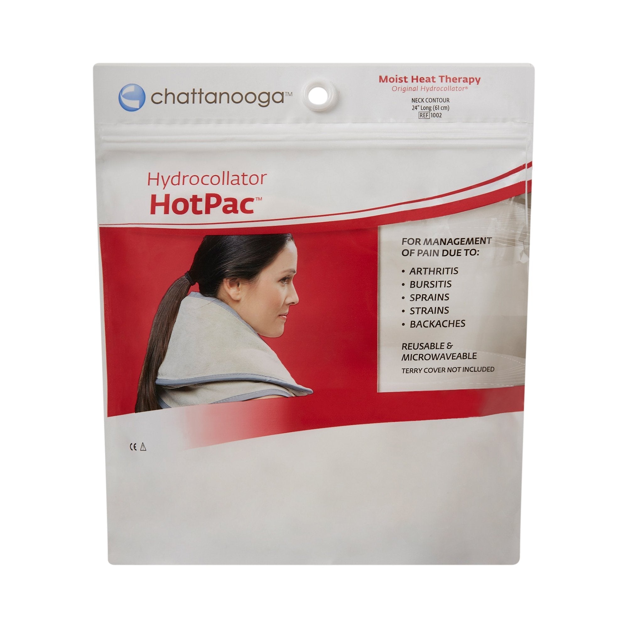 Hydrocollator® HotPac™ Moist Heat Pad, Neck Contour (1 Unit)