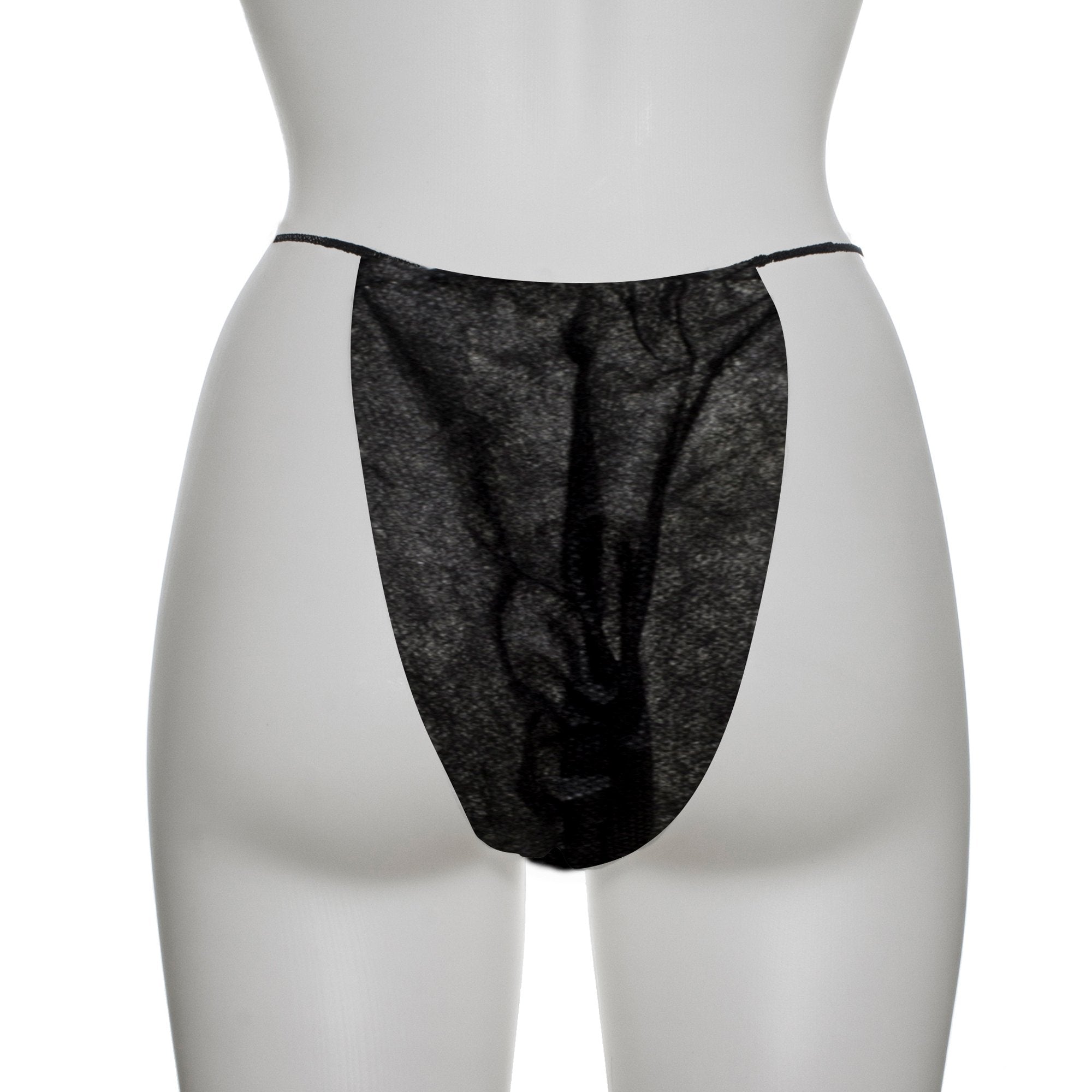 Reflections™ Disposable Bikini Panty, Black (100 Units)