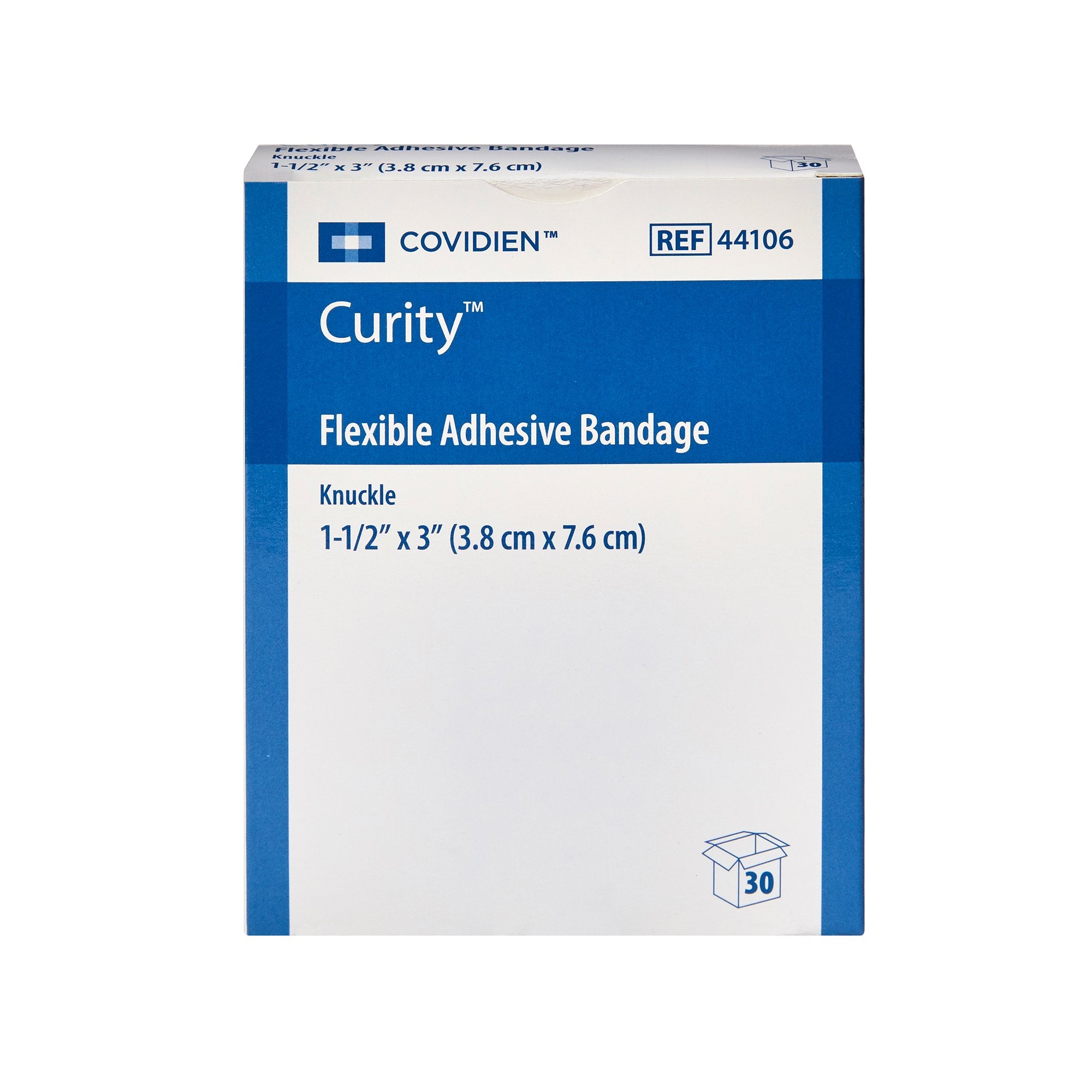 Curity™ Adhesive Strip, 1½ x 3 Inch (30 Units)