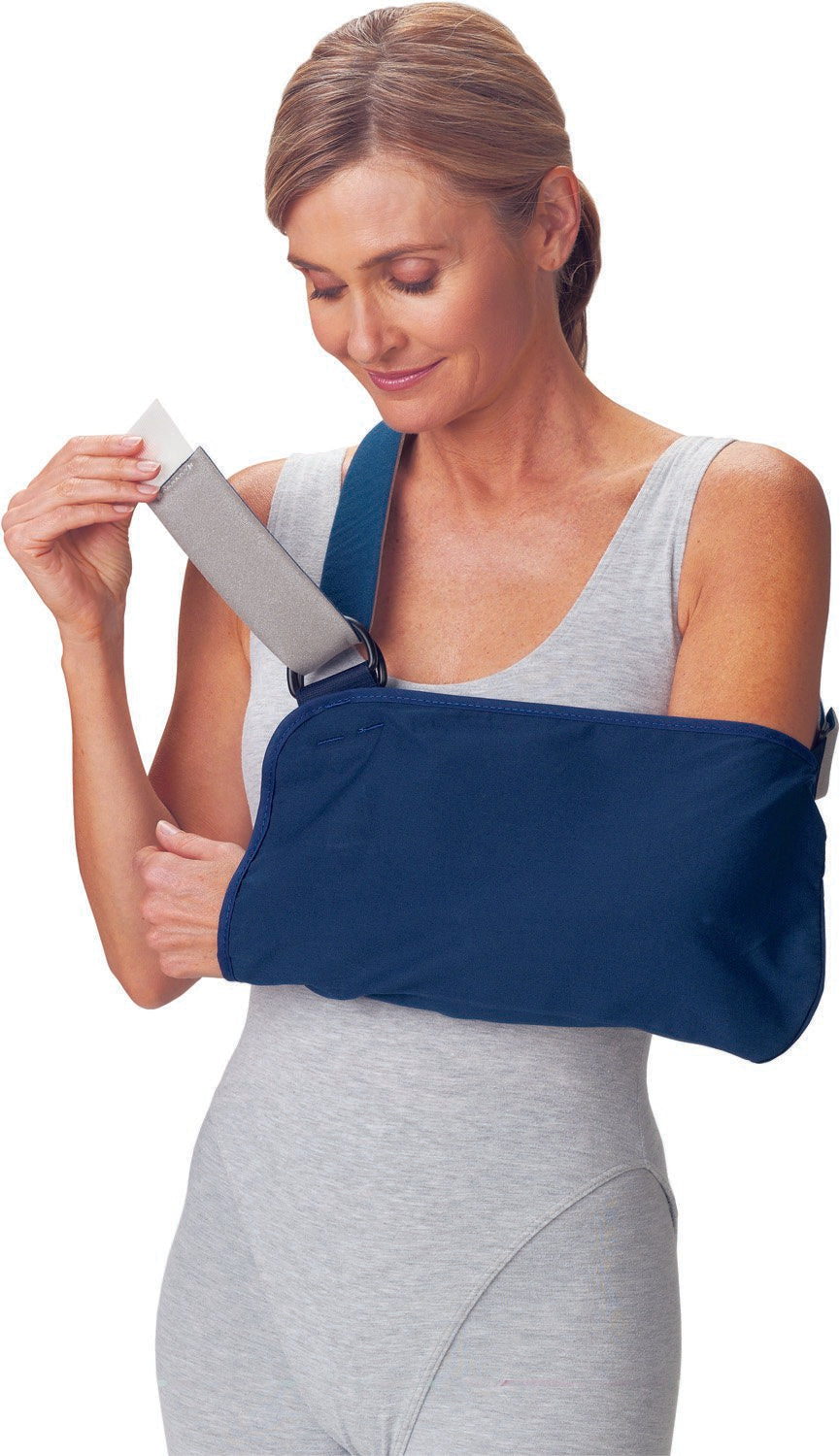 ProCare® Unisex Navy Blue Cotton / Polyester Arm Sling, Extra Large (1 Unit)