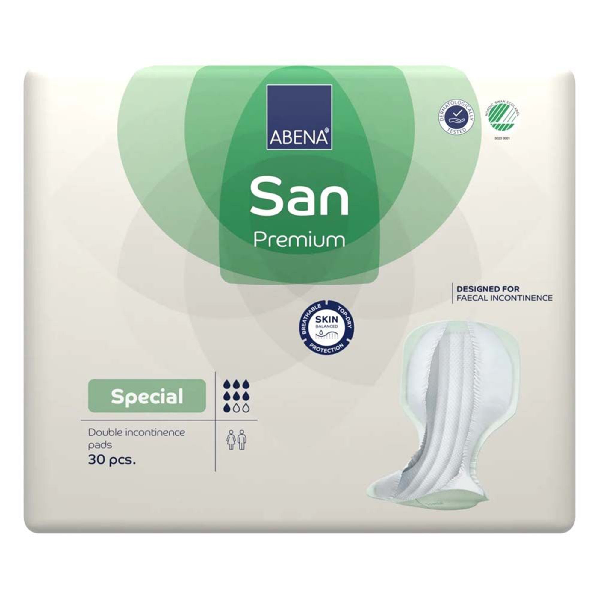 Abena® San Premium Bladder Protection Pads, Special (30 Units)