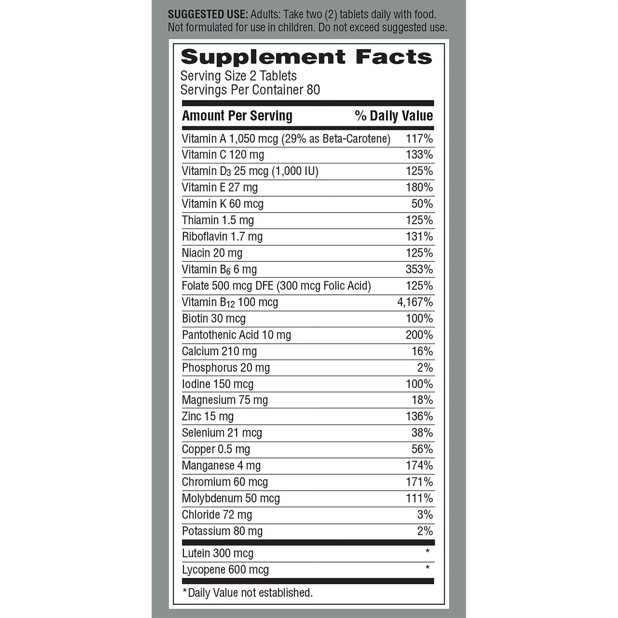 Centrum Minis Men 50+ Multivitamin Tablets (1 Unit)