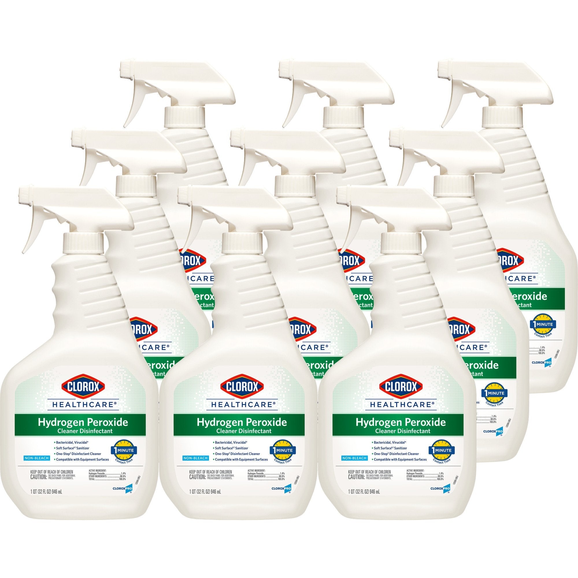 Clorox® Healthcare® Surface Disinfectant Cleaner, 32 oz Trigger Spray Bottle (1 Unit)