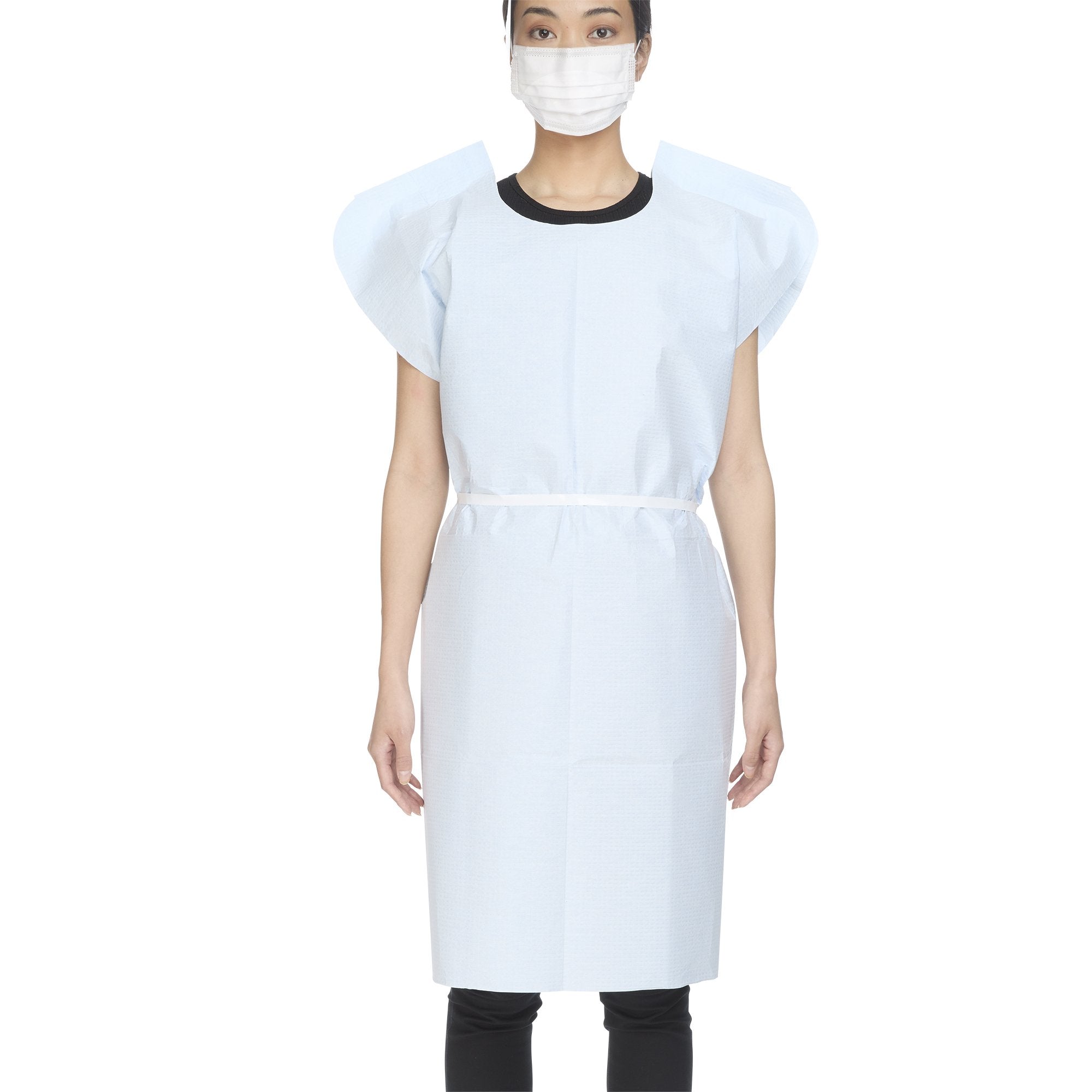 Medi-Pak™ Performance Blue Exam Gown, Large (50 Units)