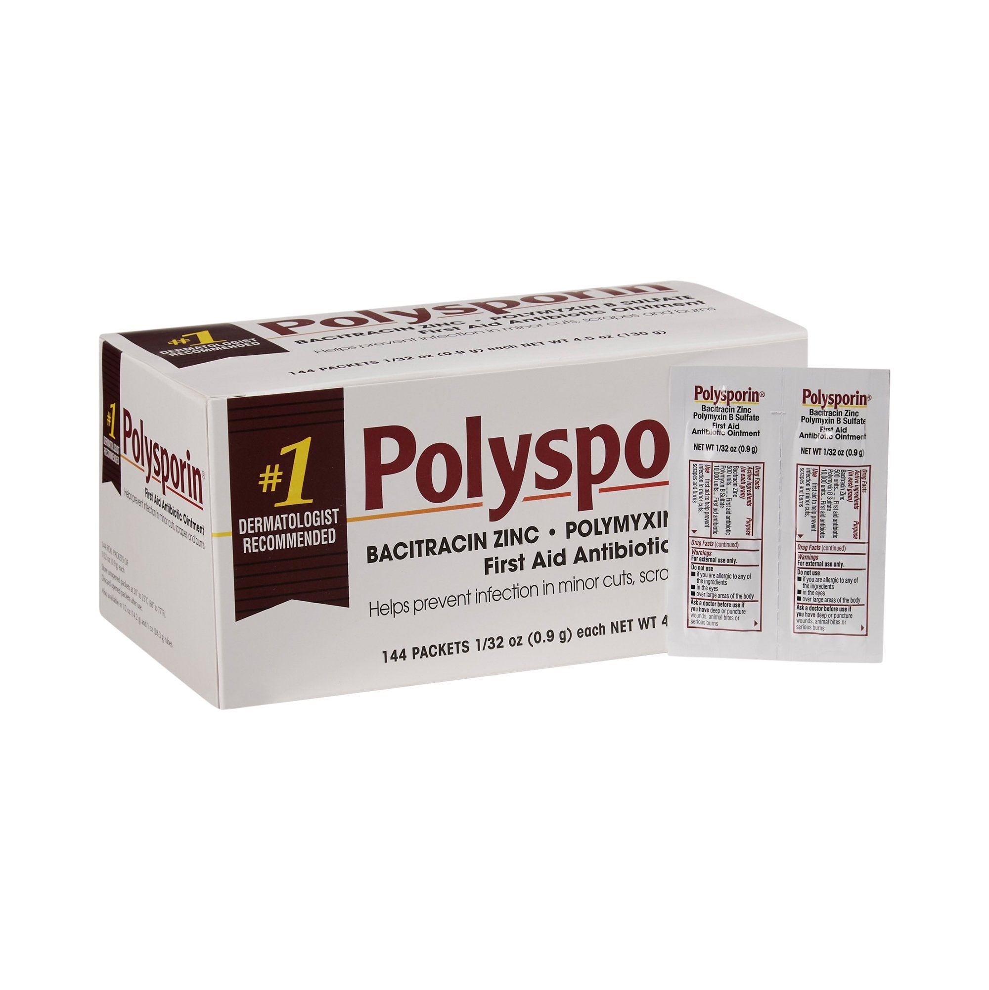 Polysporin® Bacitracin / Polymyxin B First Aid Antibiotic (144 Units)