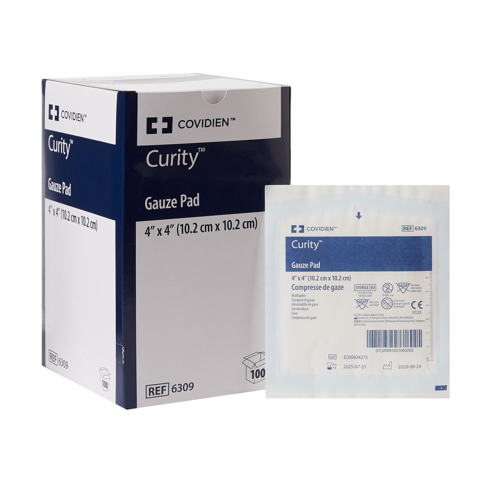 Curity™ Sterile Gauze Sponge, 4 x 4 Inch (1200 Units)