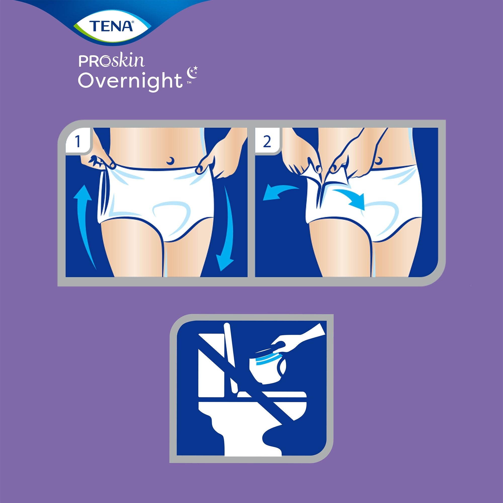 Tena ProSkin Overnight Super Absorbent Underwear XL - 12 Pack