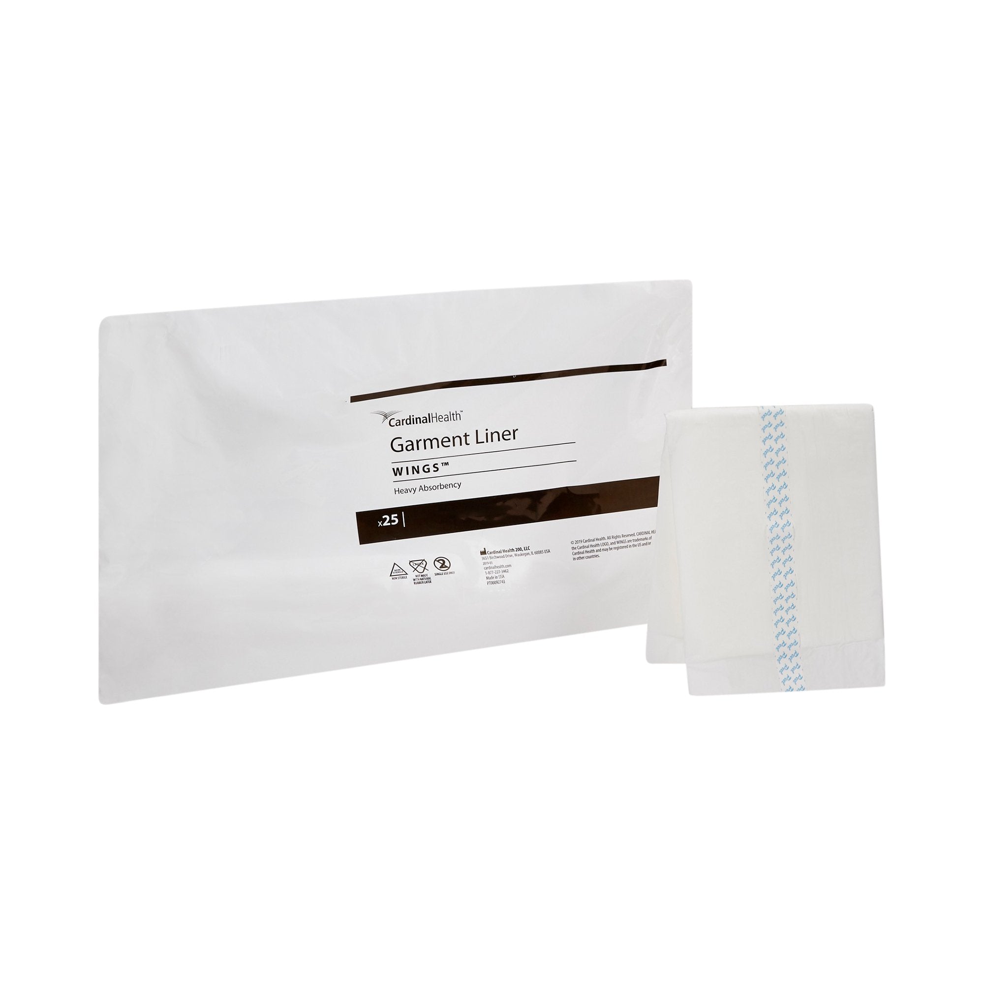 Simplicity™ Extra Heavy Incontinence Liner, 10 x 24 Inch (24 Units)