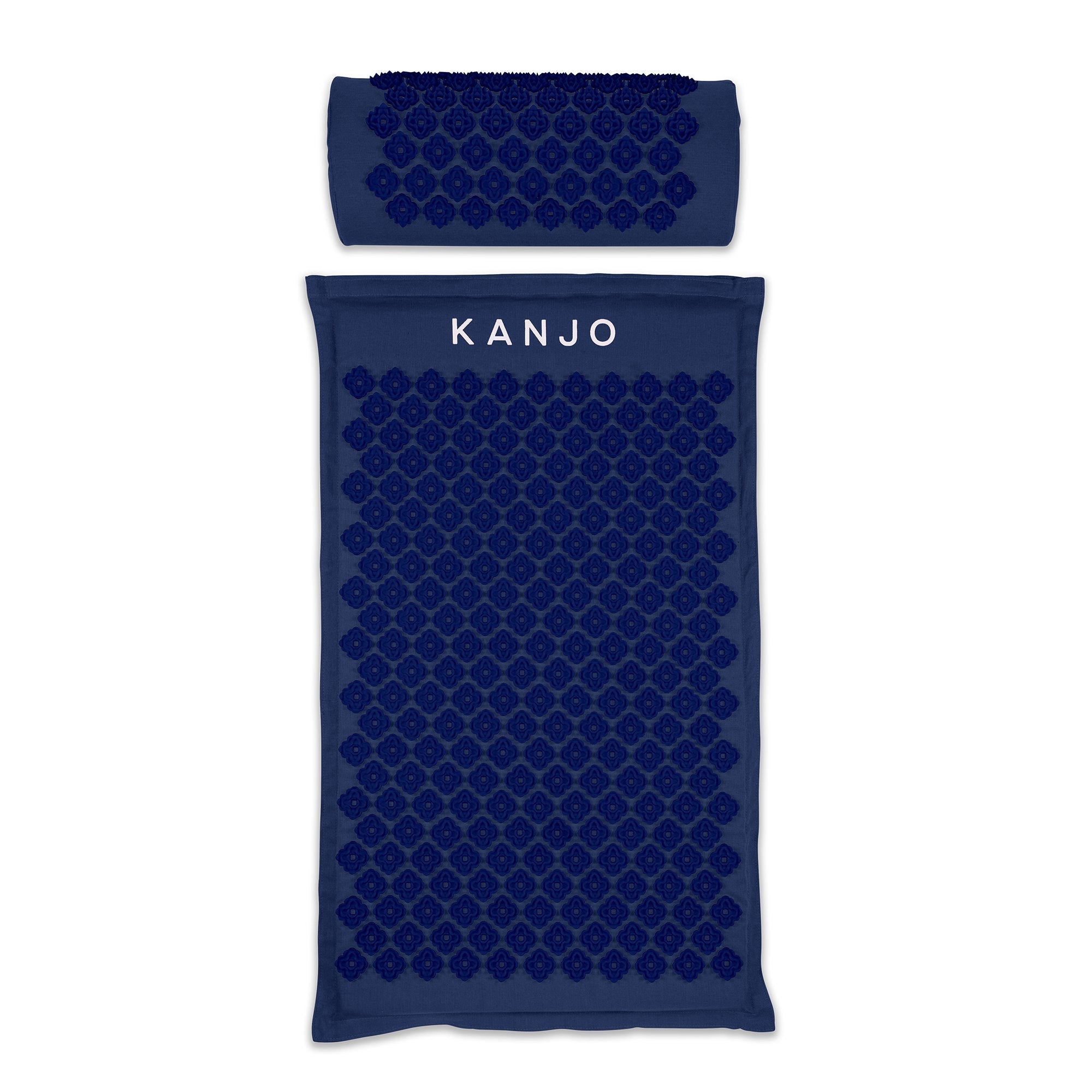 Kanjo Memory Foam Accupressure Mat Set, Dark Blue (1 Unit)