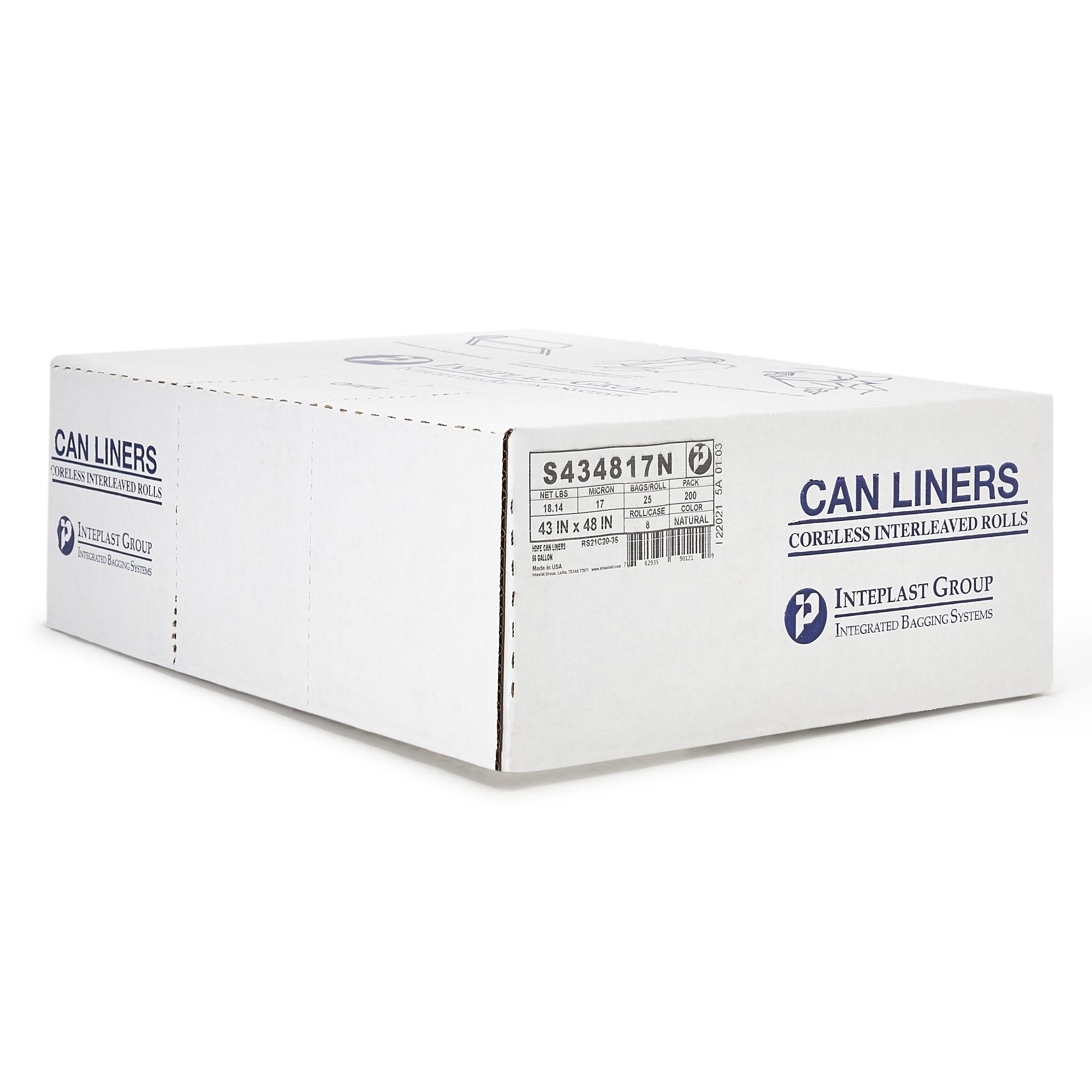 McKesson Extra Heavy Duty Trash Bag, Clear, 56 gal. (200 Units)