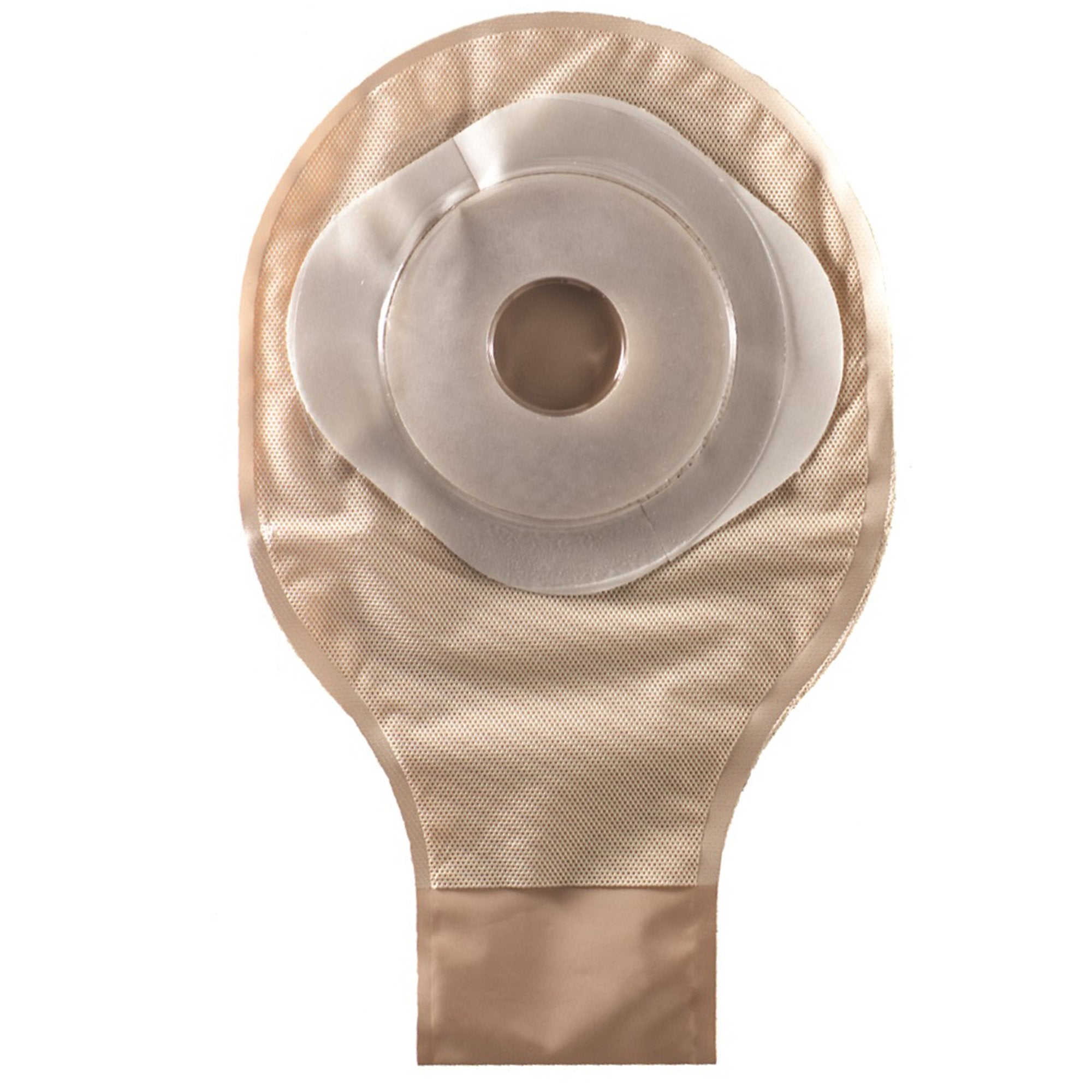 ActiveLife® One-Piece Drainable Opaque Colostomy Pouch, 10 Inch Length, 1 Inch Stoma (10 Units)