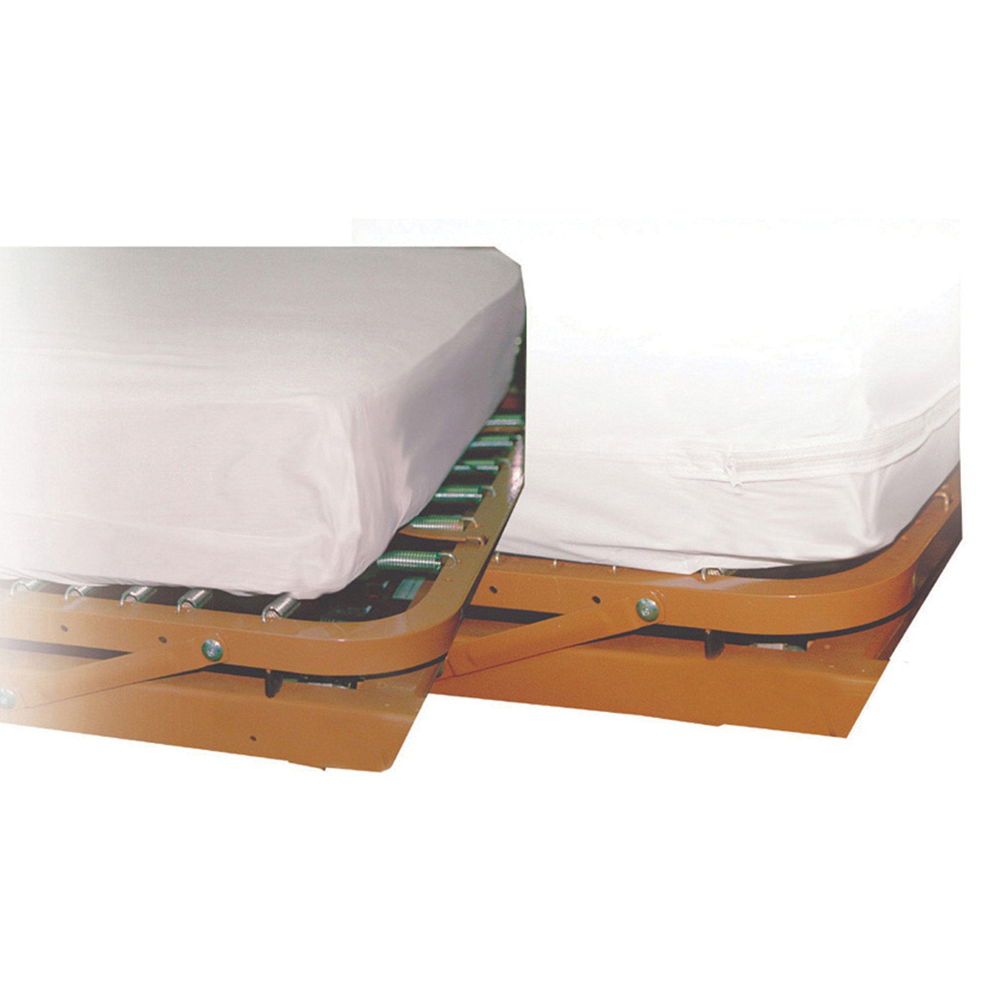 drive™ Zippered Vinyl Twin Mattress Cover, 36 x 80 x 6 in., White (36 Units)