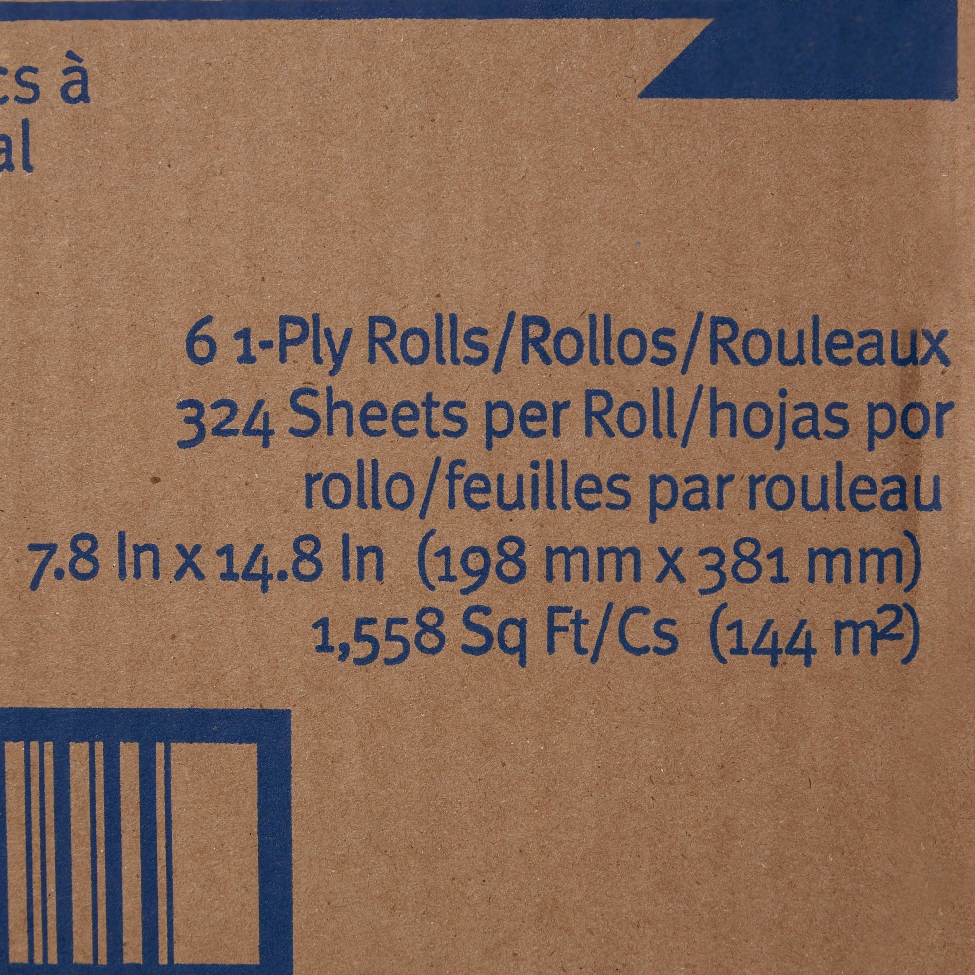 SofPull® White Paper Towel, 3,300 Feet, 6 Rolls per Case (6 Units)