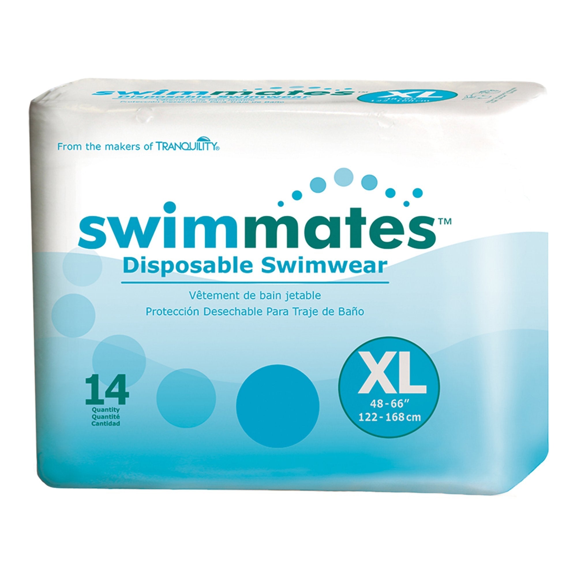 Swimmates™ Bowel Containment Swim Brief, Extra Large (56 Units)