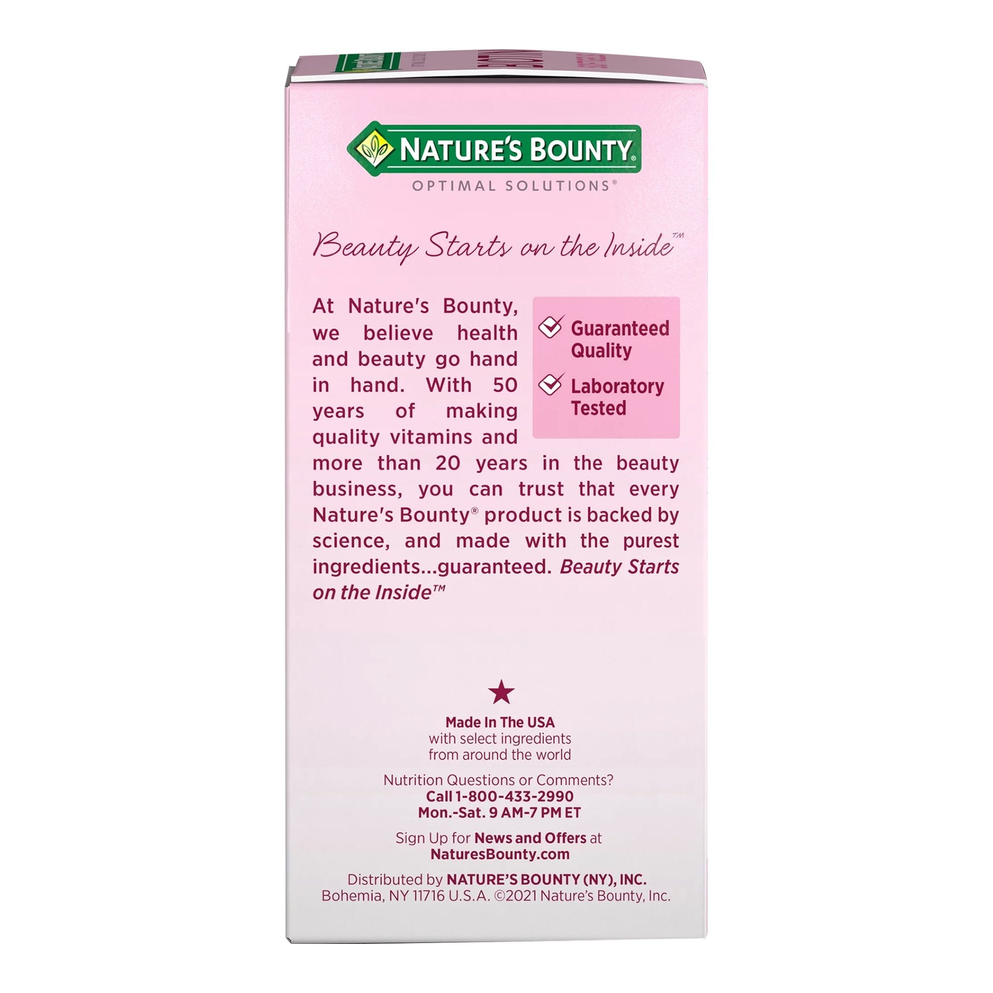 Vitamin Supplement Nature's Bounty® Biotin 10,000 mcg Strength Softgel 90 per Bottle (1 Unit)