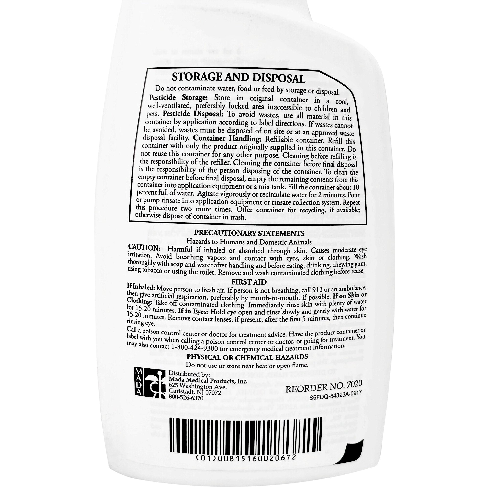 MadaCide FD Germicidal Solution (12 Units)