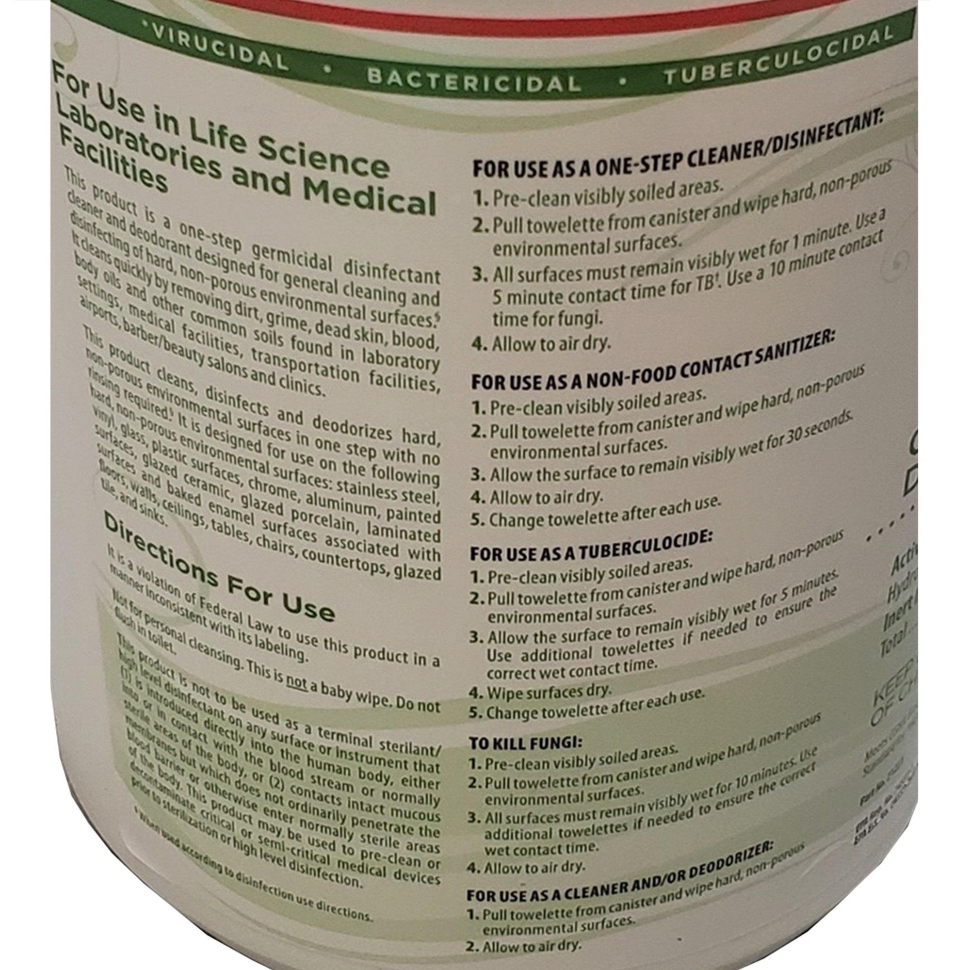 PREempt® Surface Disinfectant Cleaner Wipes (160 Units)